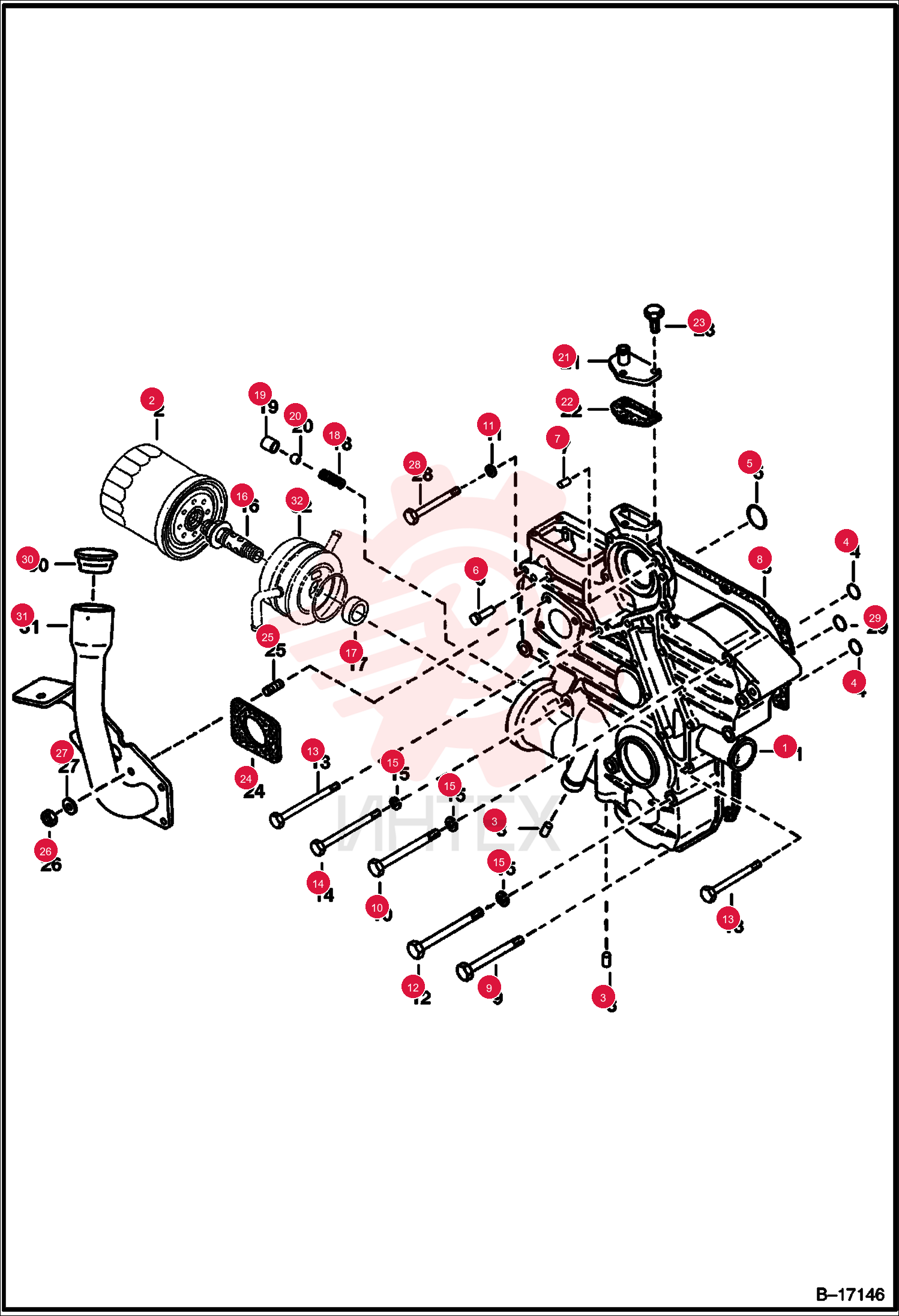 HOUSING GEAR 6688640 (6)