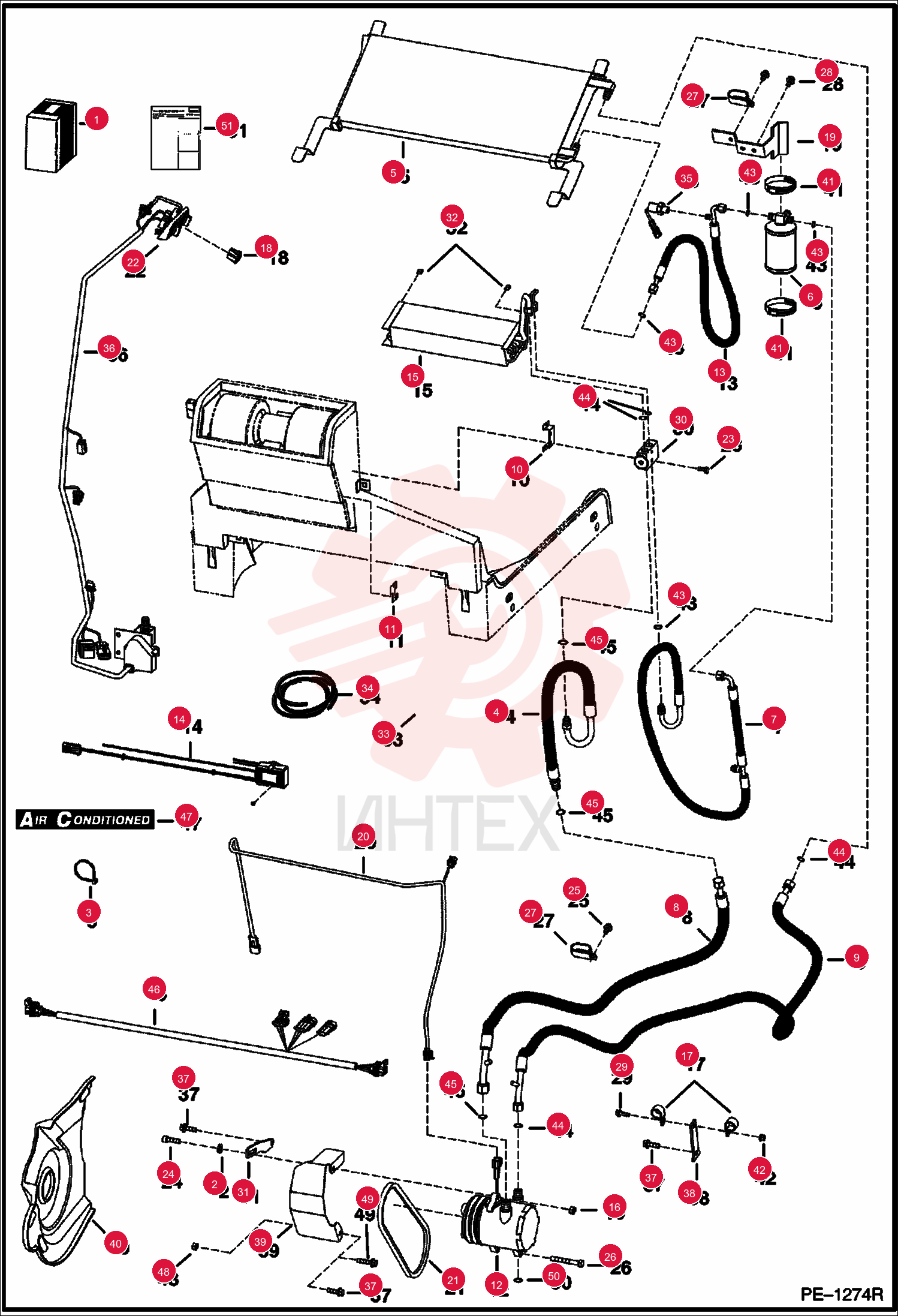 KIT, A/C 6729004