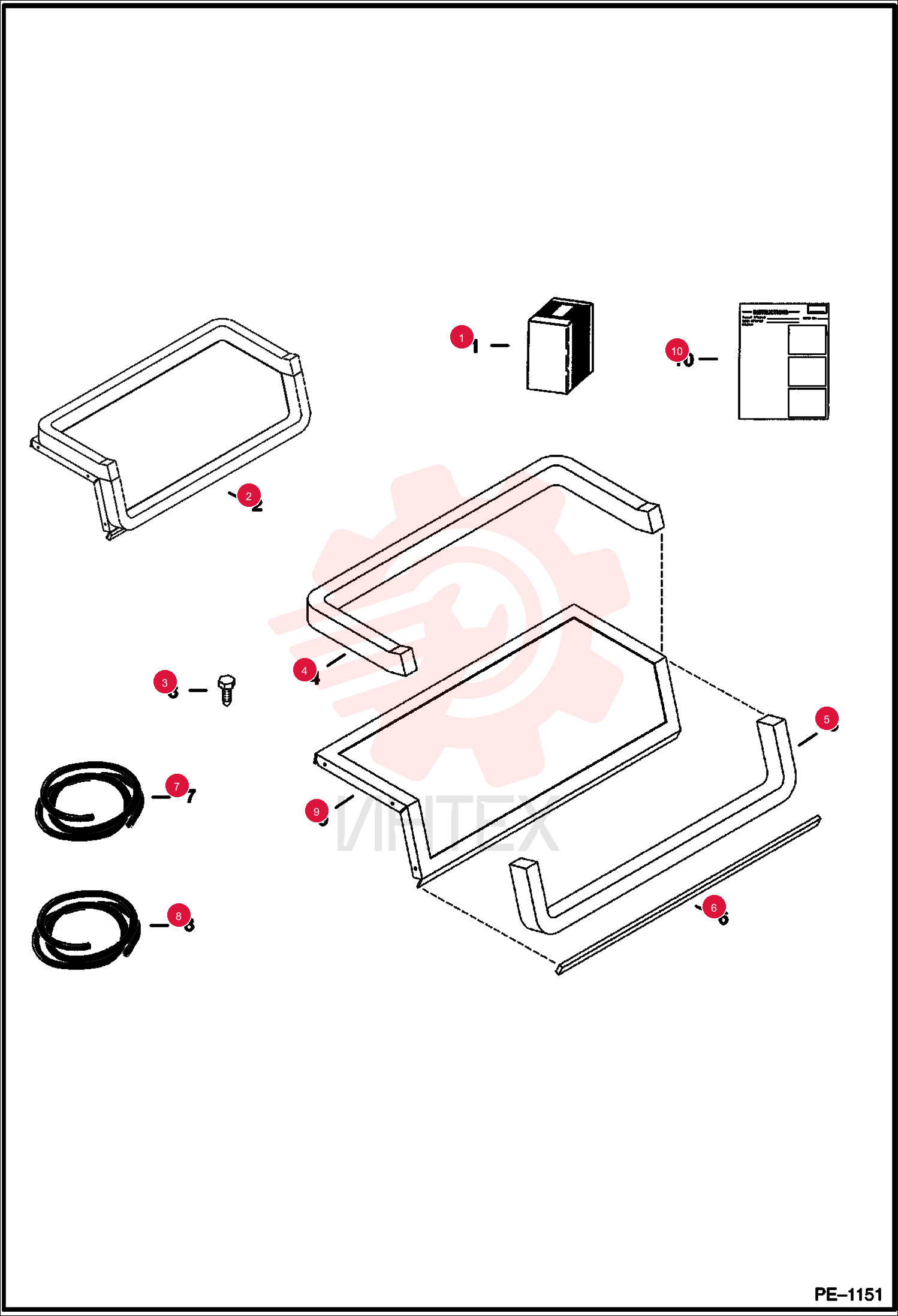 KIT, BLOWER SEAL 6728567