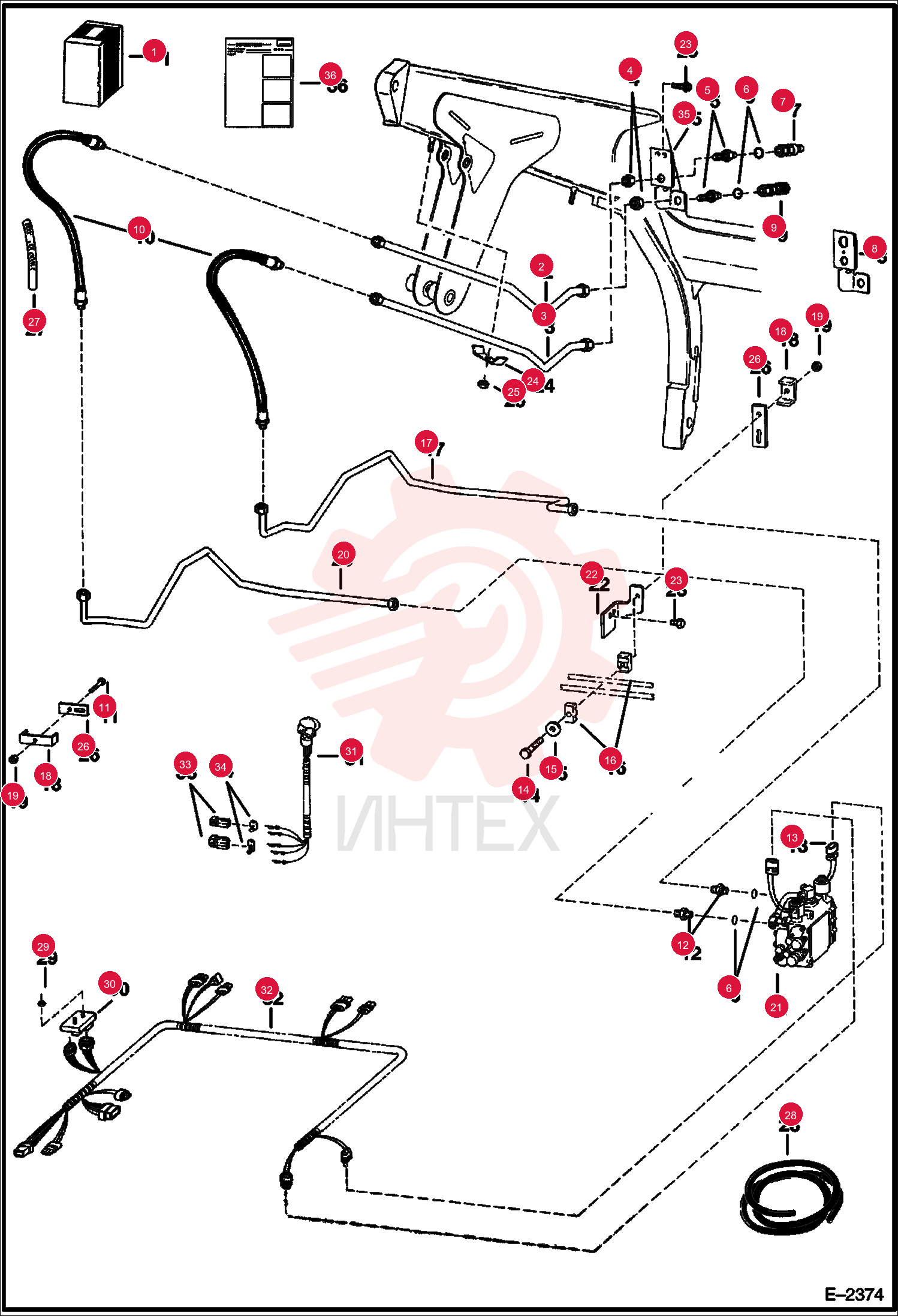 KIT, FRONT AUX 6712389