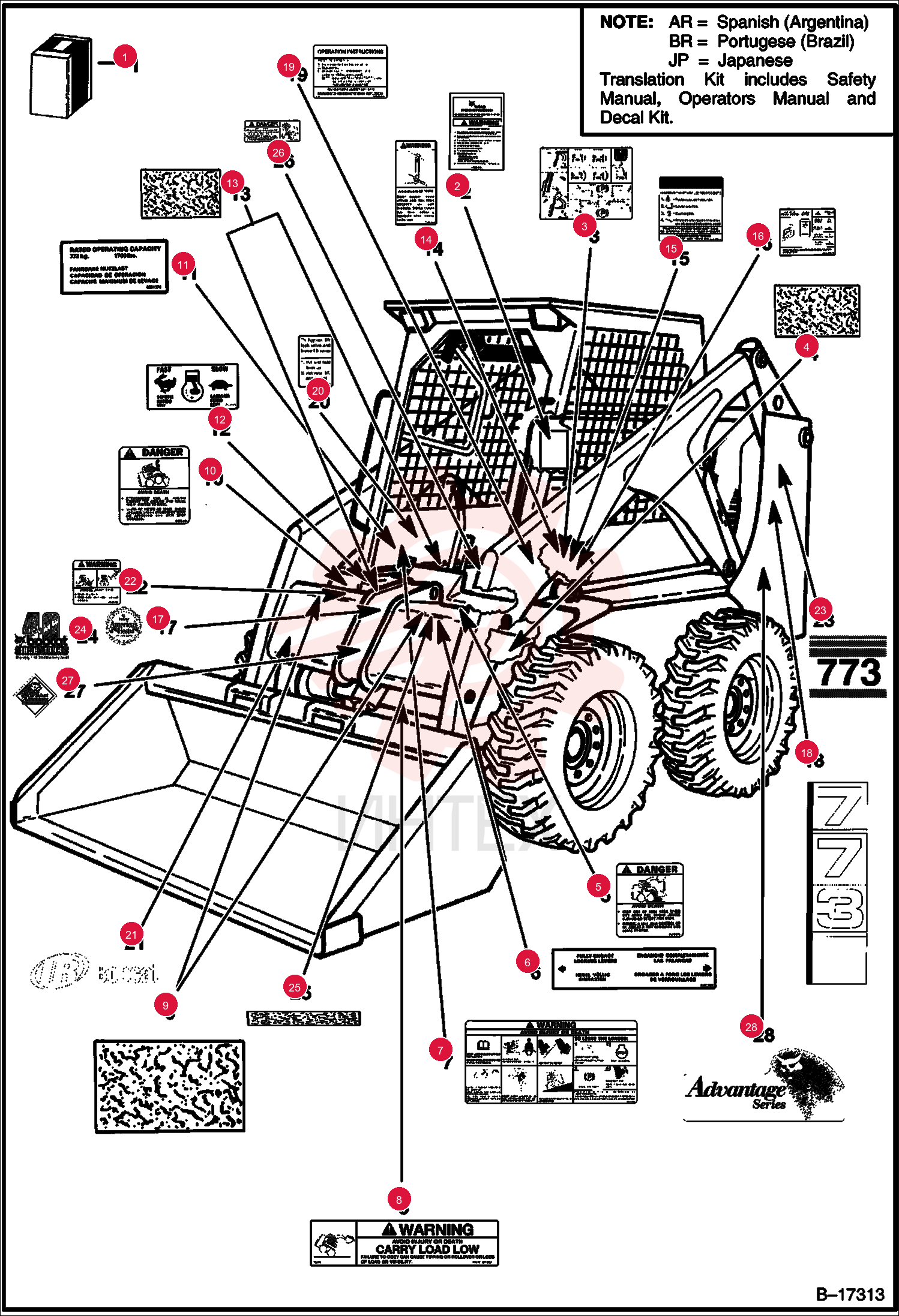 KIT, TRANSLATION 6716219AR