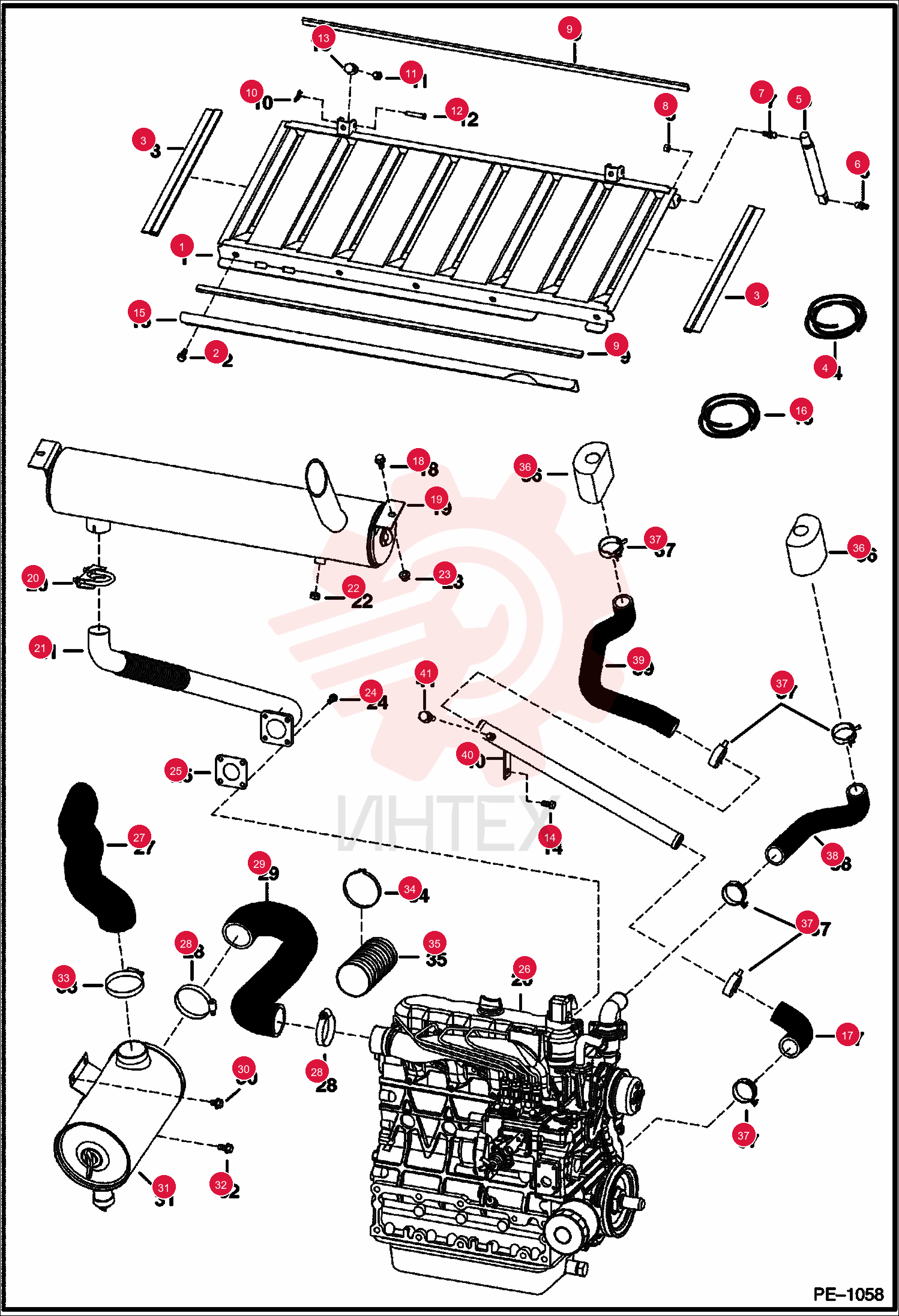 SCREEN, EXCHANGER 6718291
