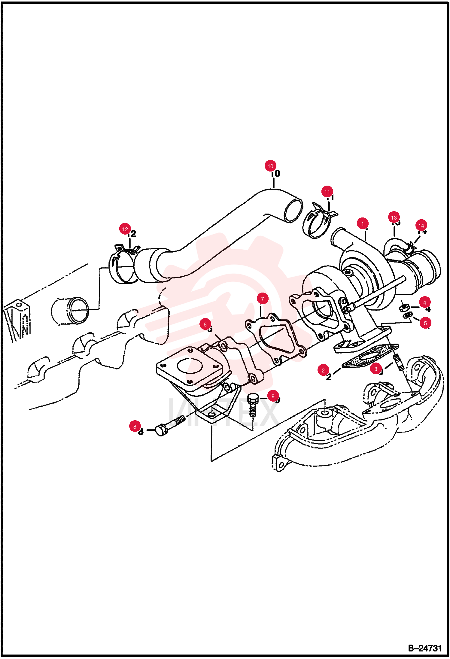 TURBOCHARGER 6675676