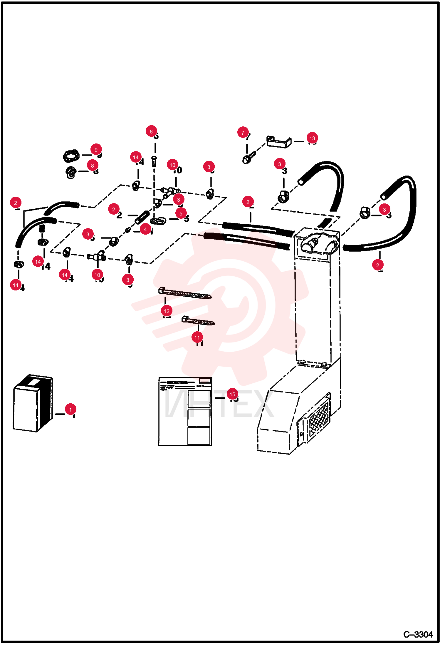 KIT, PLUMBING HEATER 6660777