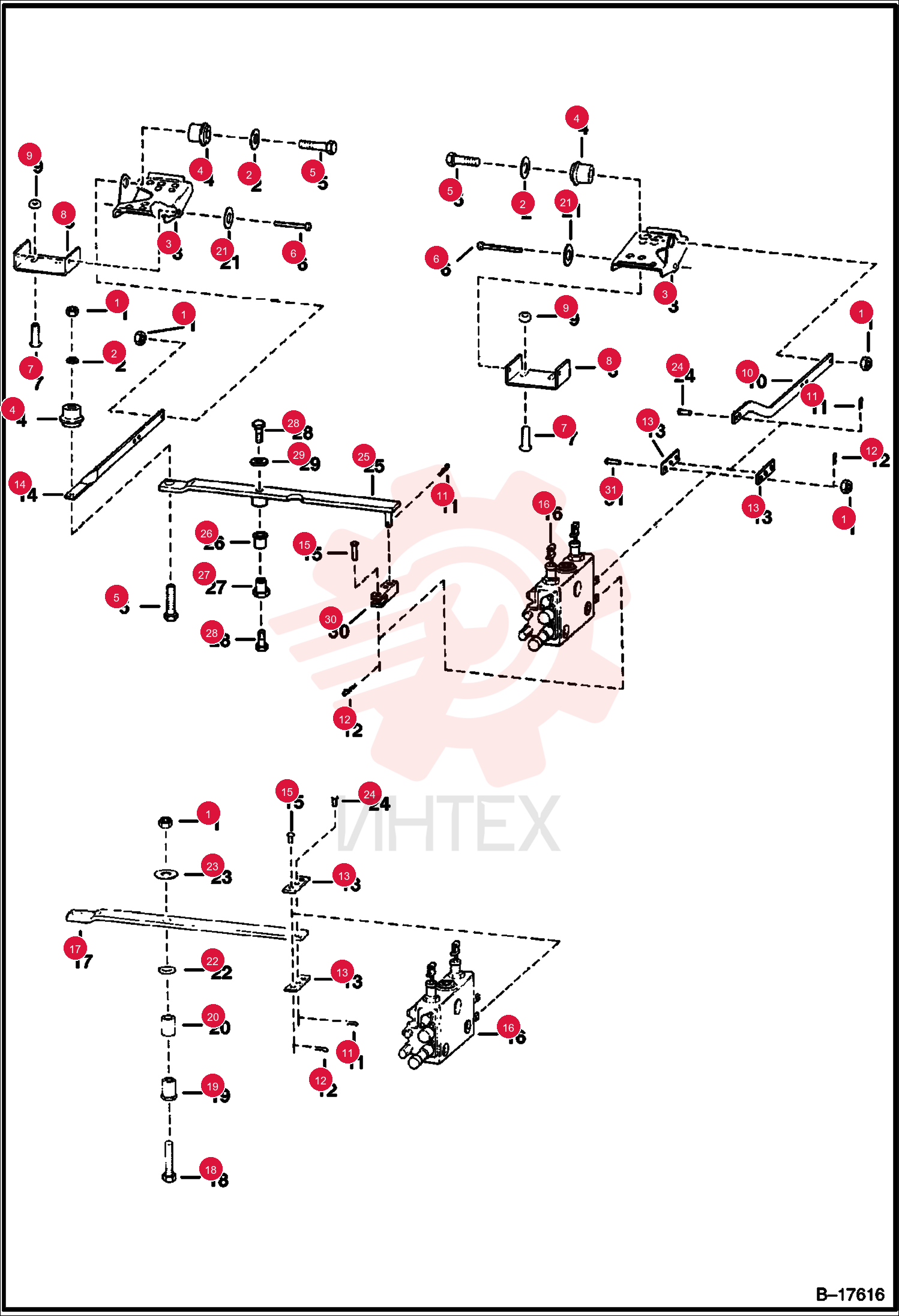 NUT HEXAGON 95D6