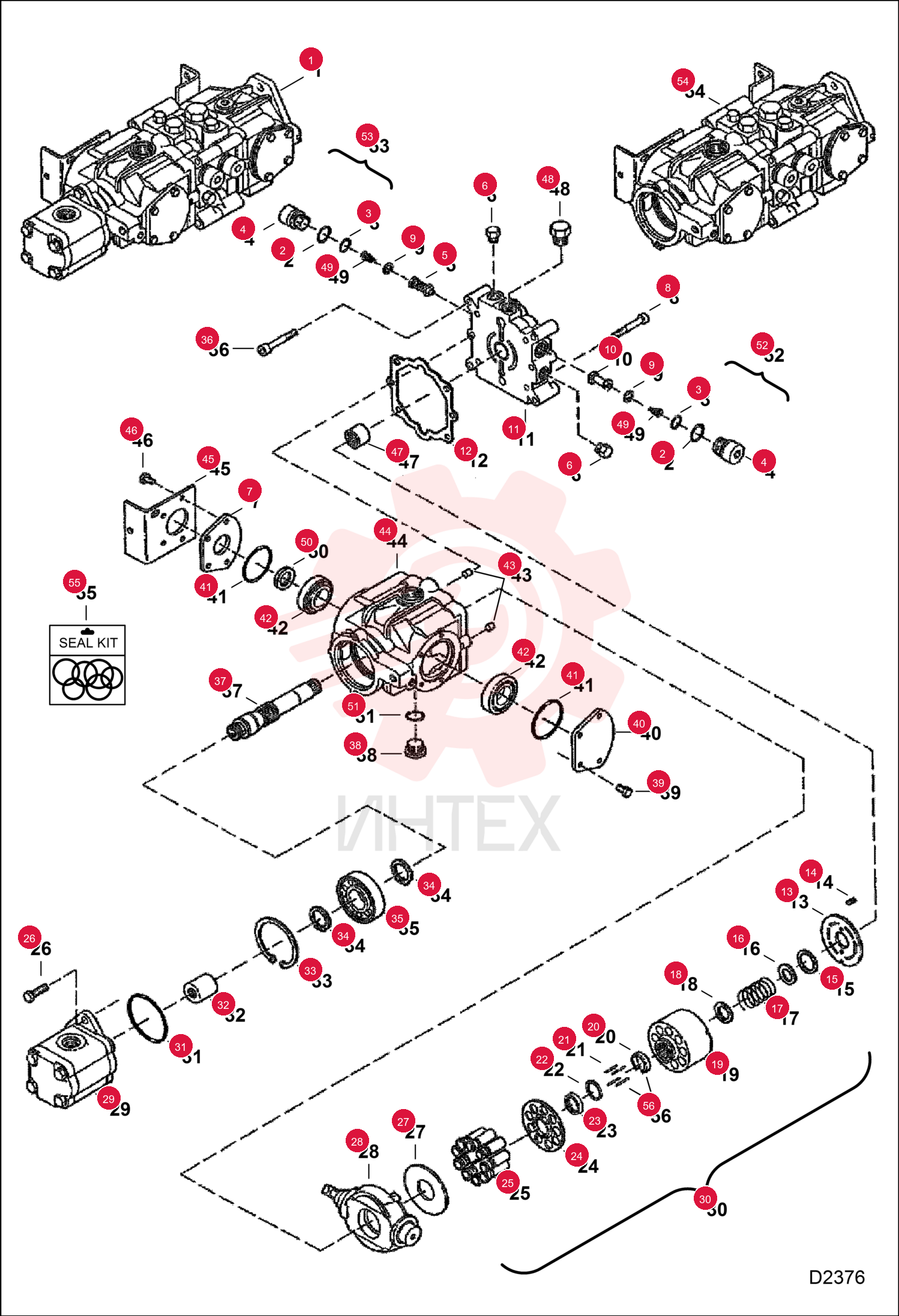 PUMP, HYD 7001070REM (1)