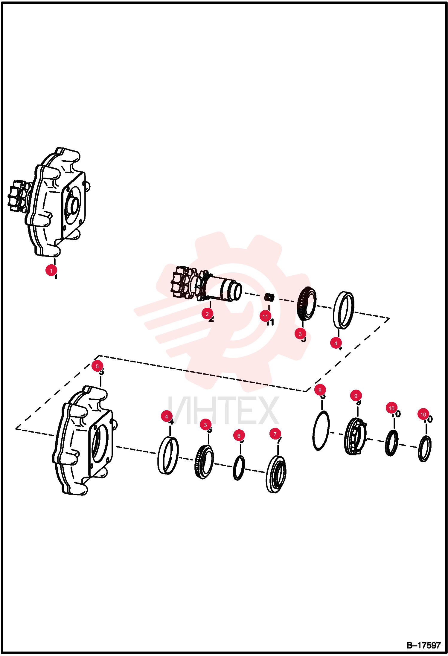 SHAFT, TRANS 6705065 (2)