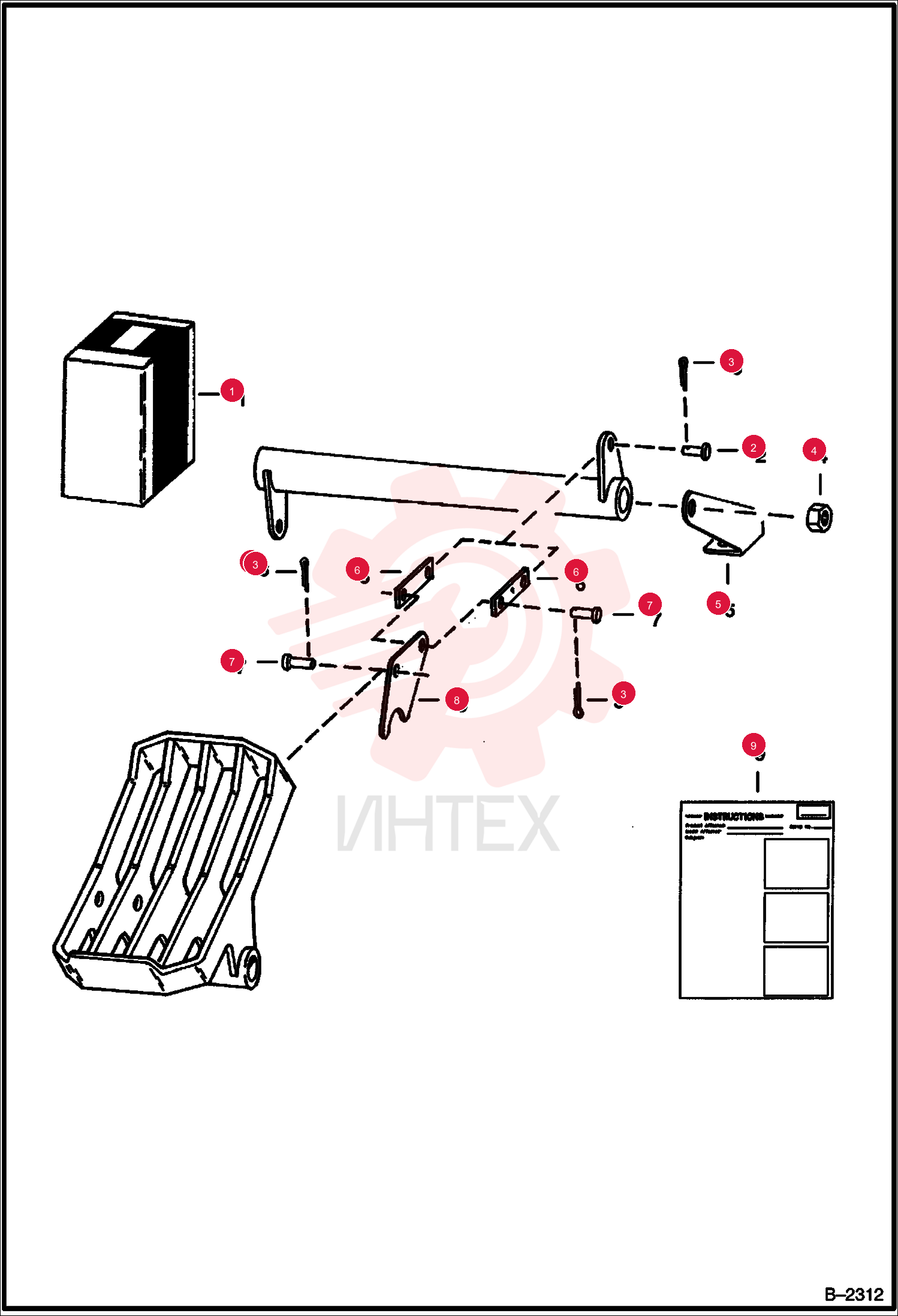 KIT, PEDAL 6591426