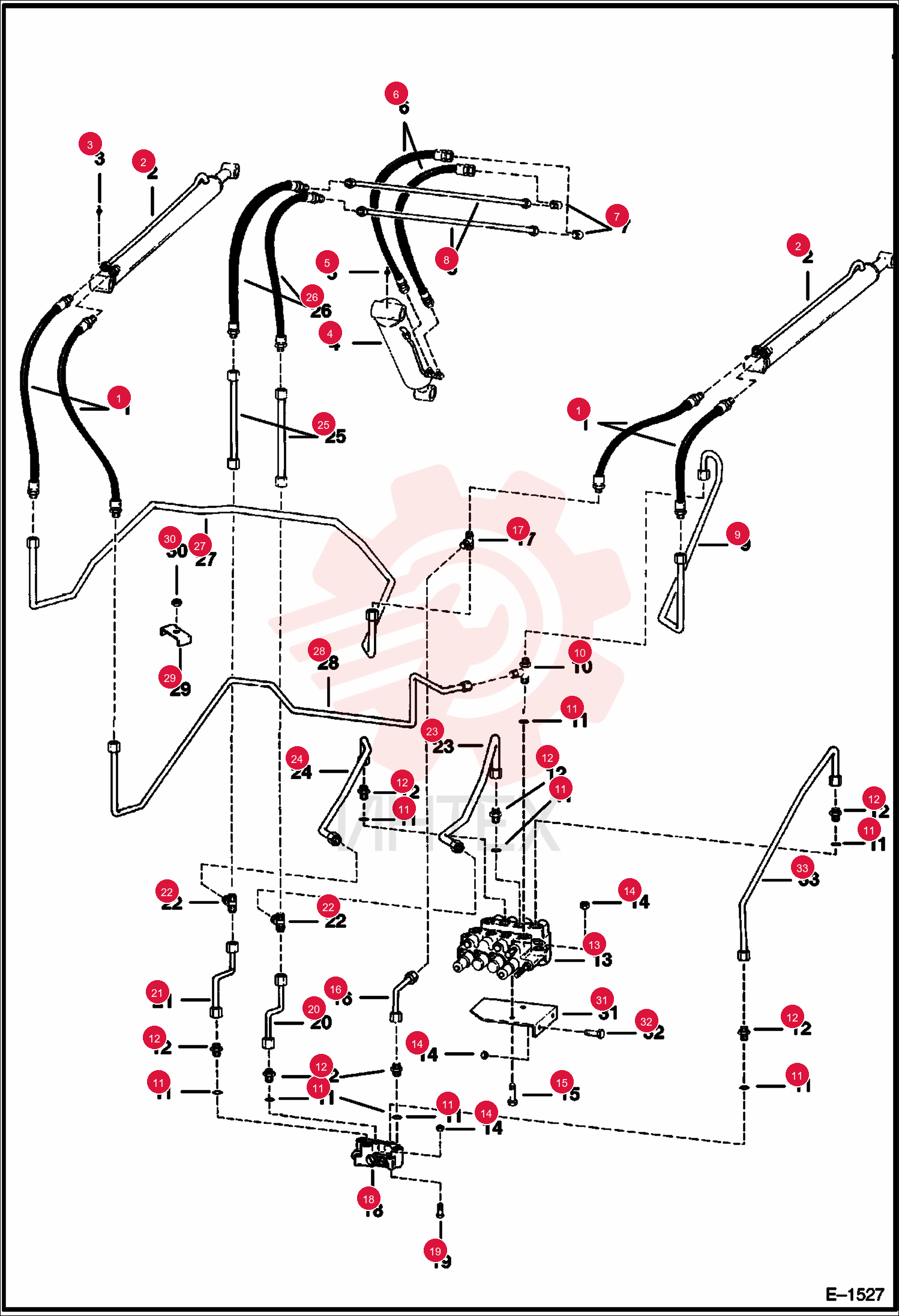 ASSY, HOSE 6543063 (1)