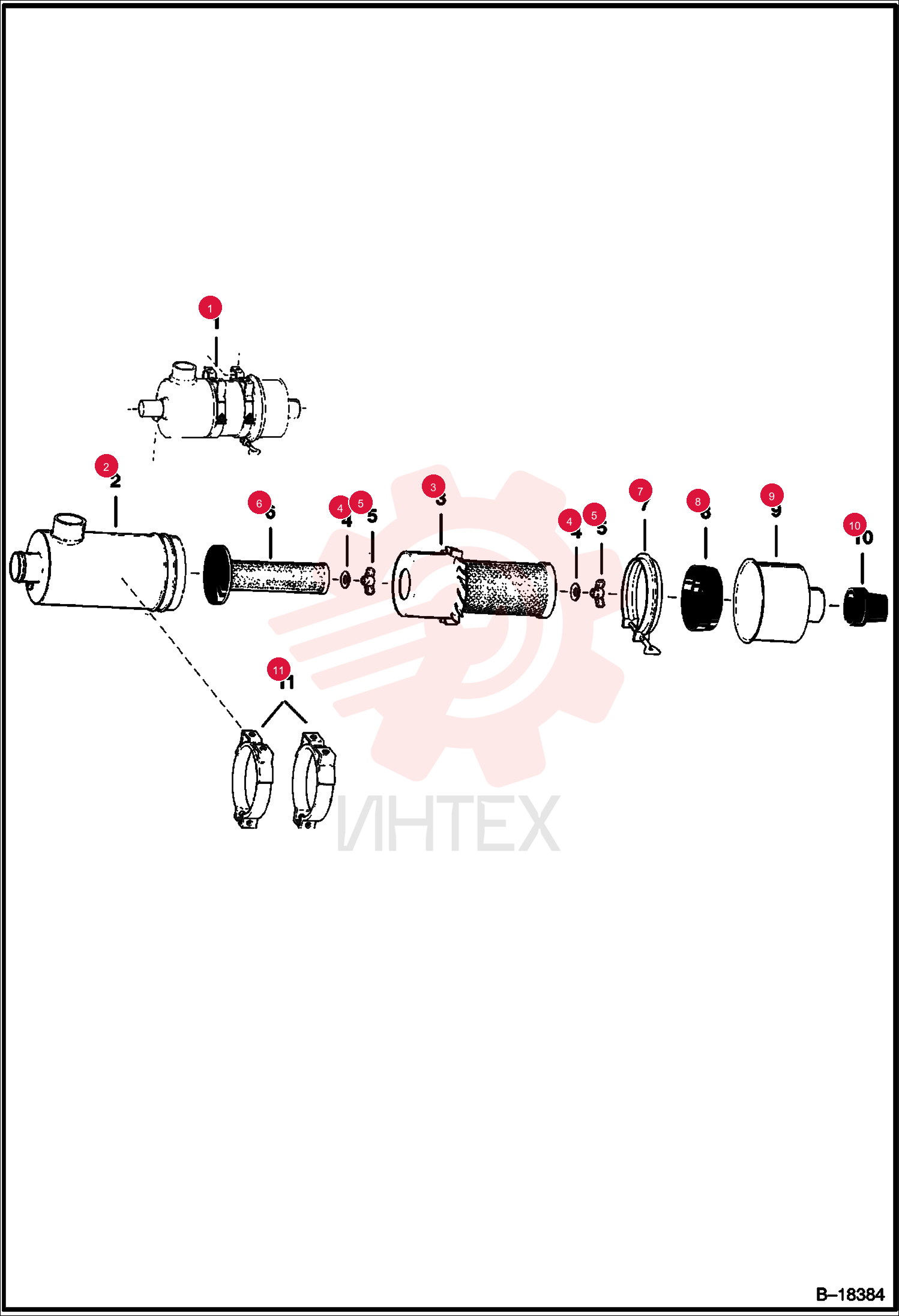 FILTER, AIR OUTER 6598492 (2)