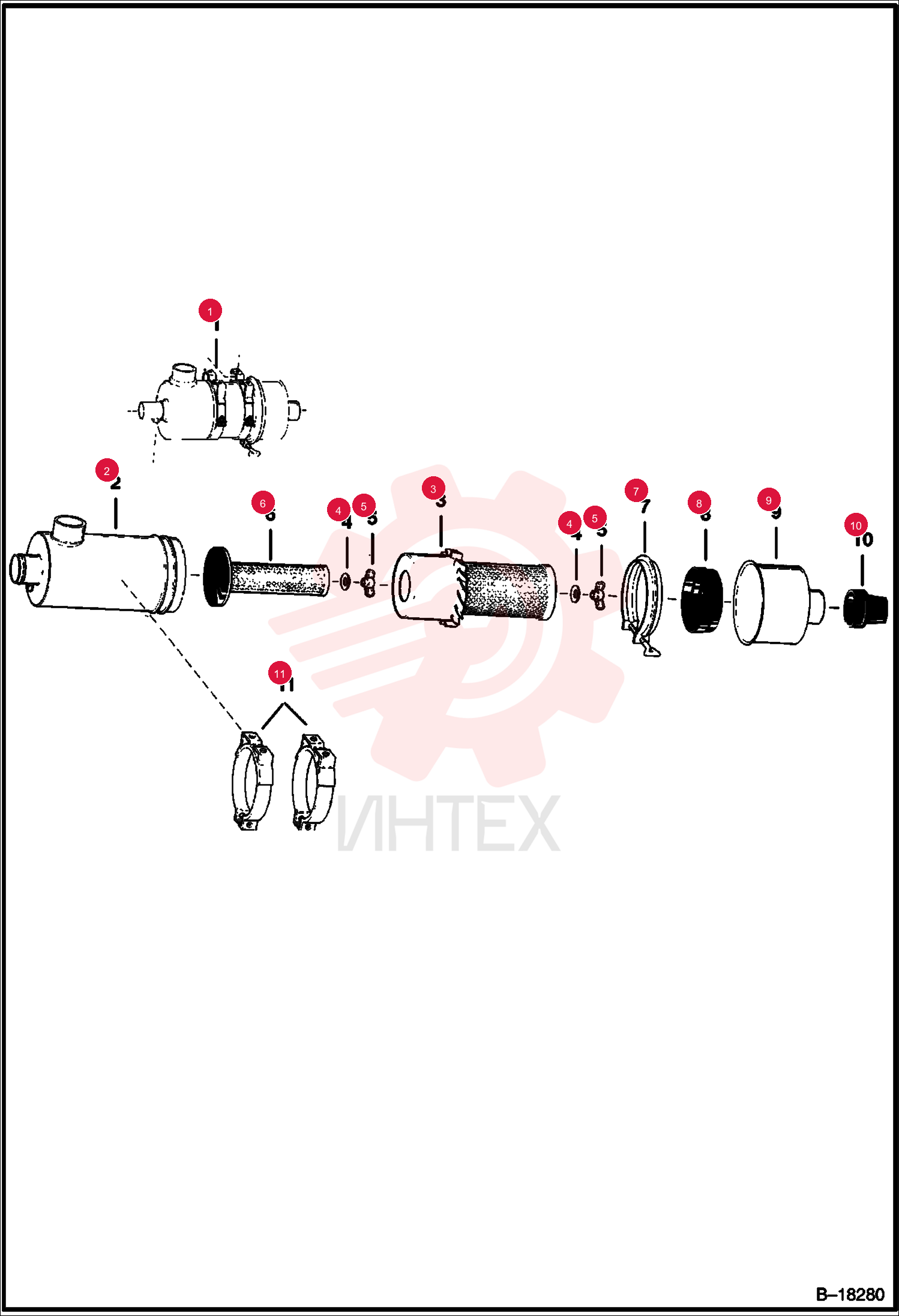 FILTER, AIR OUTER 6598492 (1)
