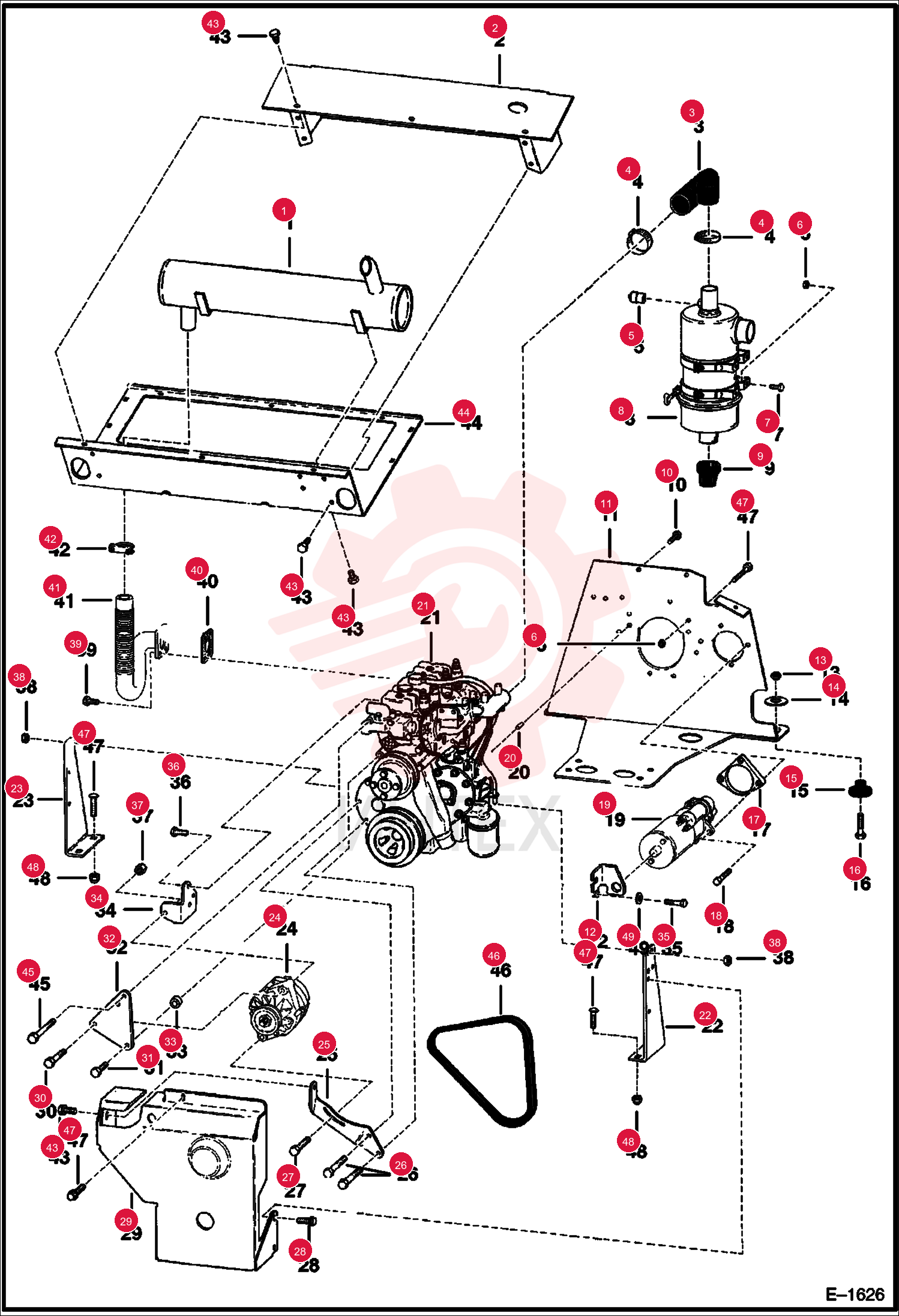 MUFFLER, SPARK ARRESTOR 6559954 (2)