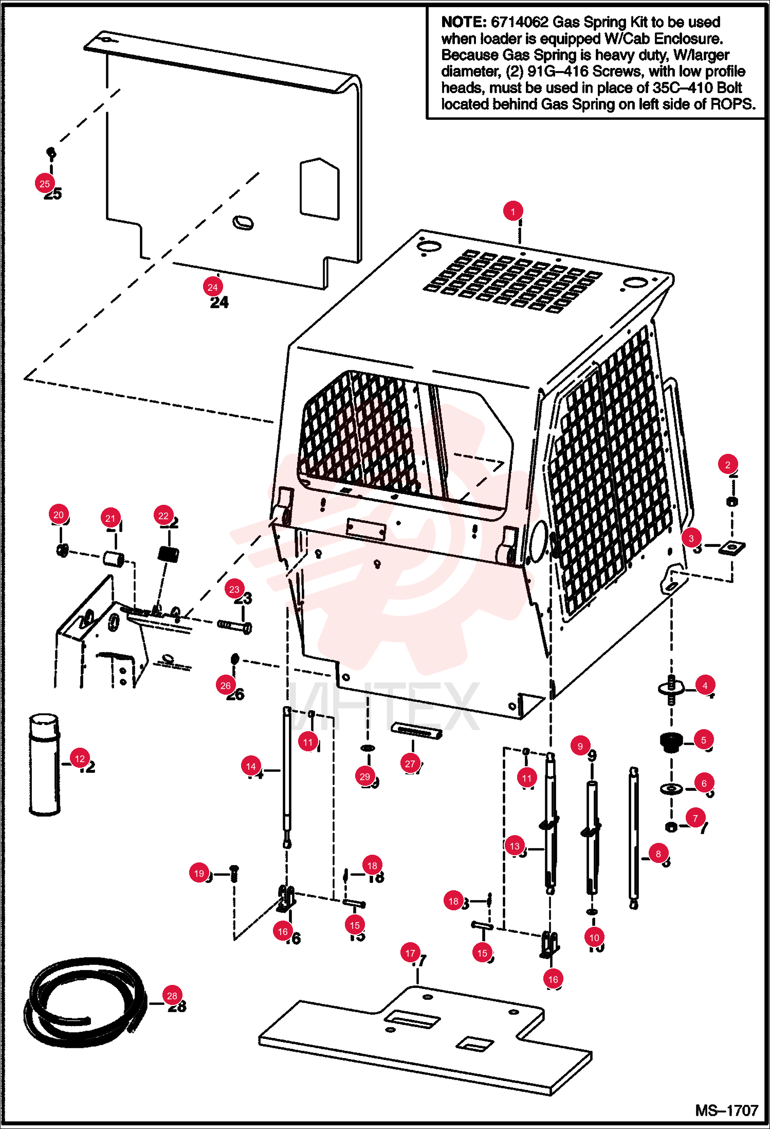 ASSY, CAB 6701957 (2)