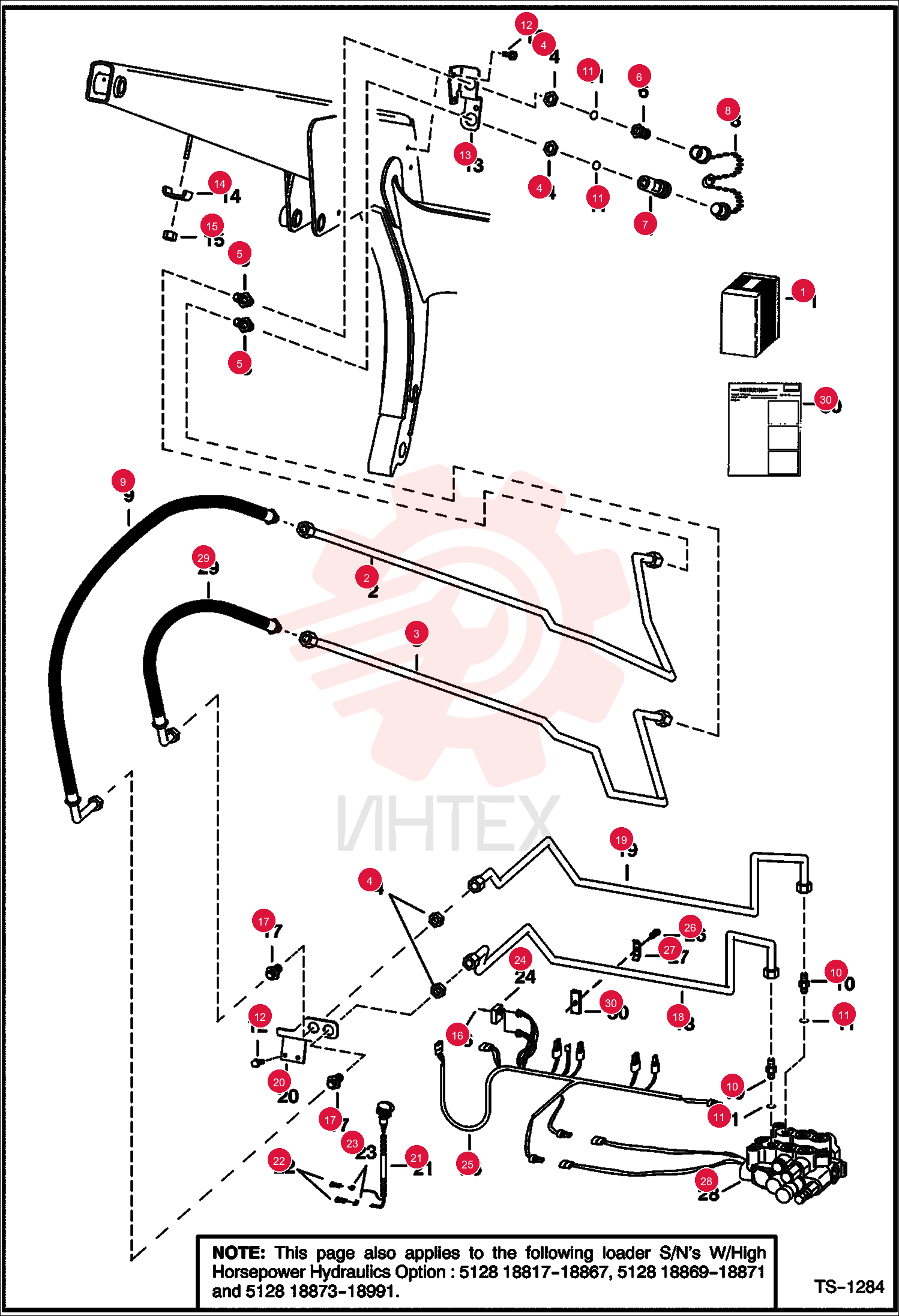 KIT, FRONT AUX 6709079