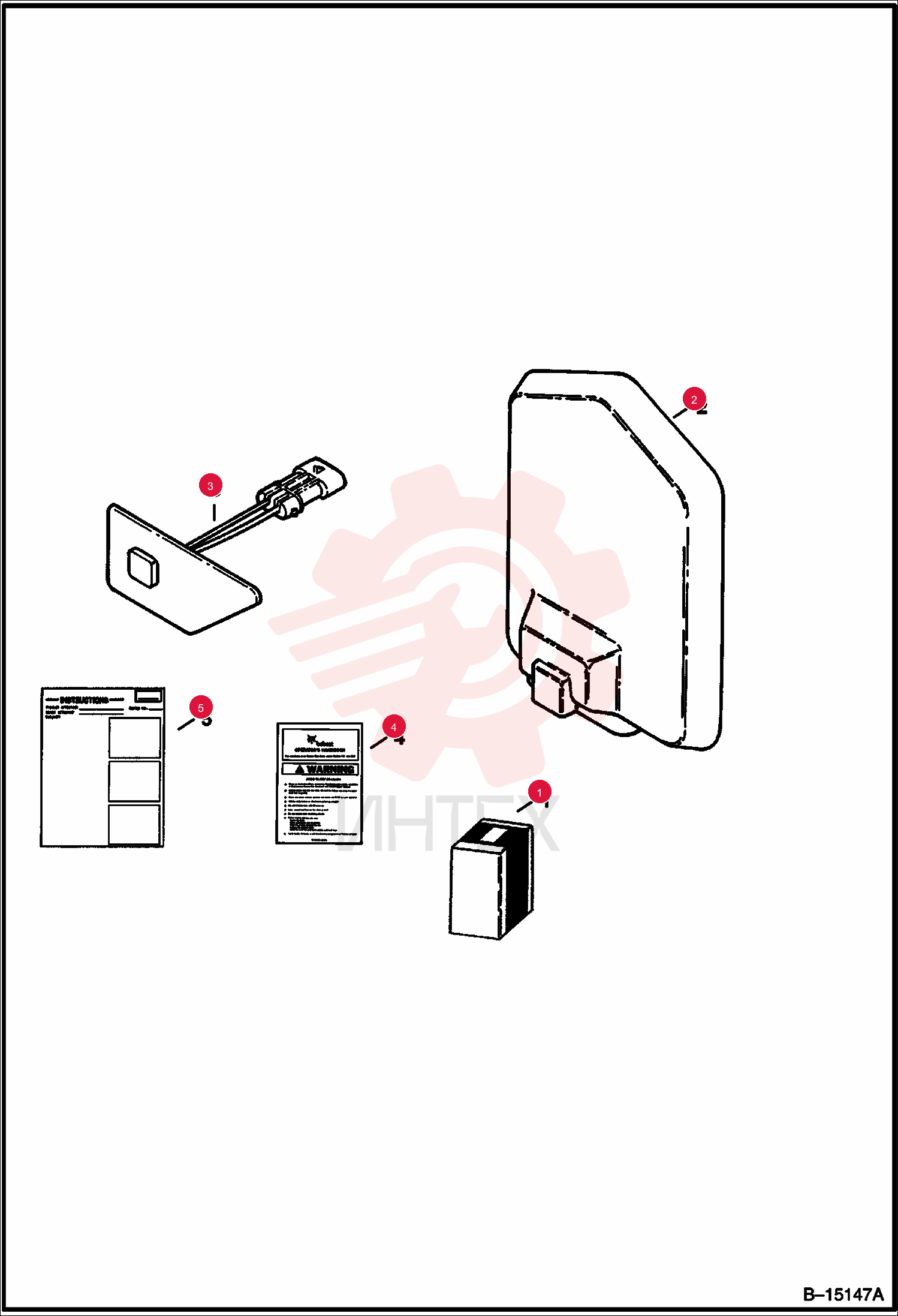 KIT, OVERRIDE SEAT 6717702