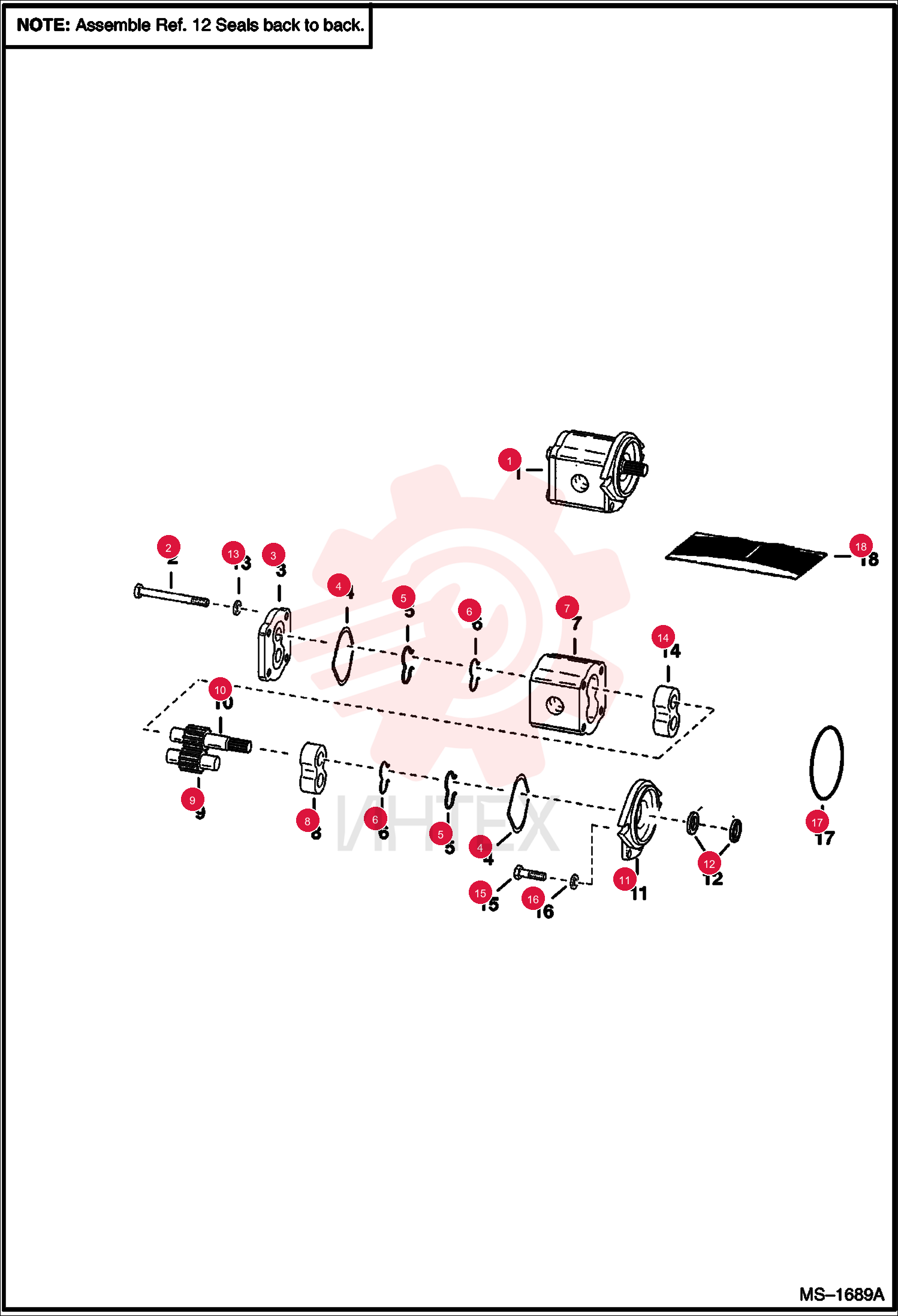 PUMP, GEAR 6673916 (1)