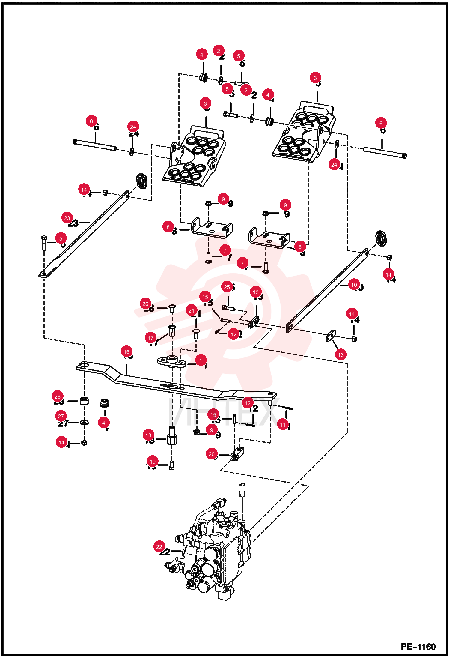 BUSHING FLANGE 6708043