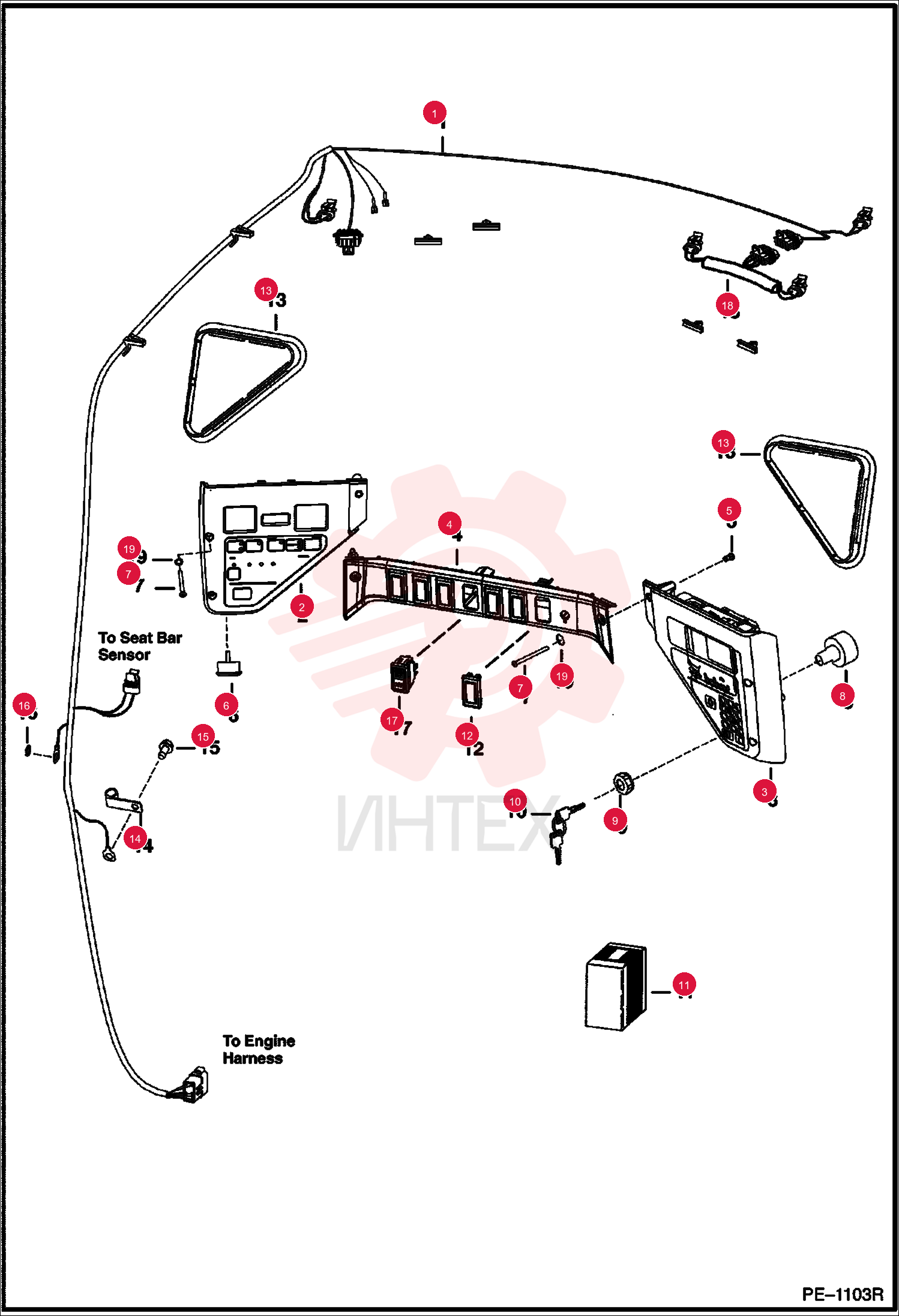 HARNESS, CAB 6727178