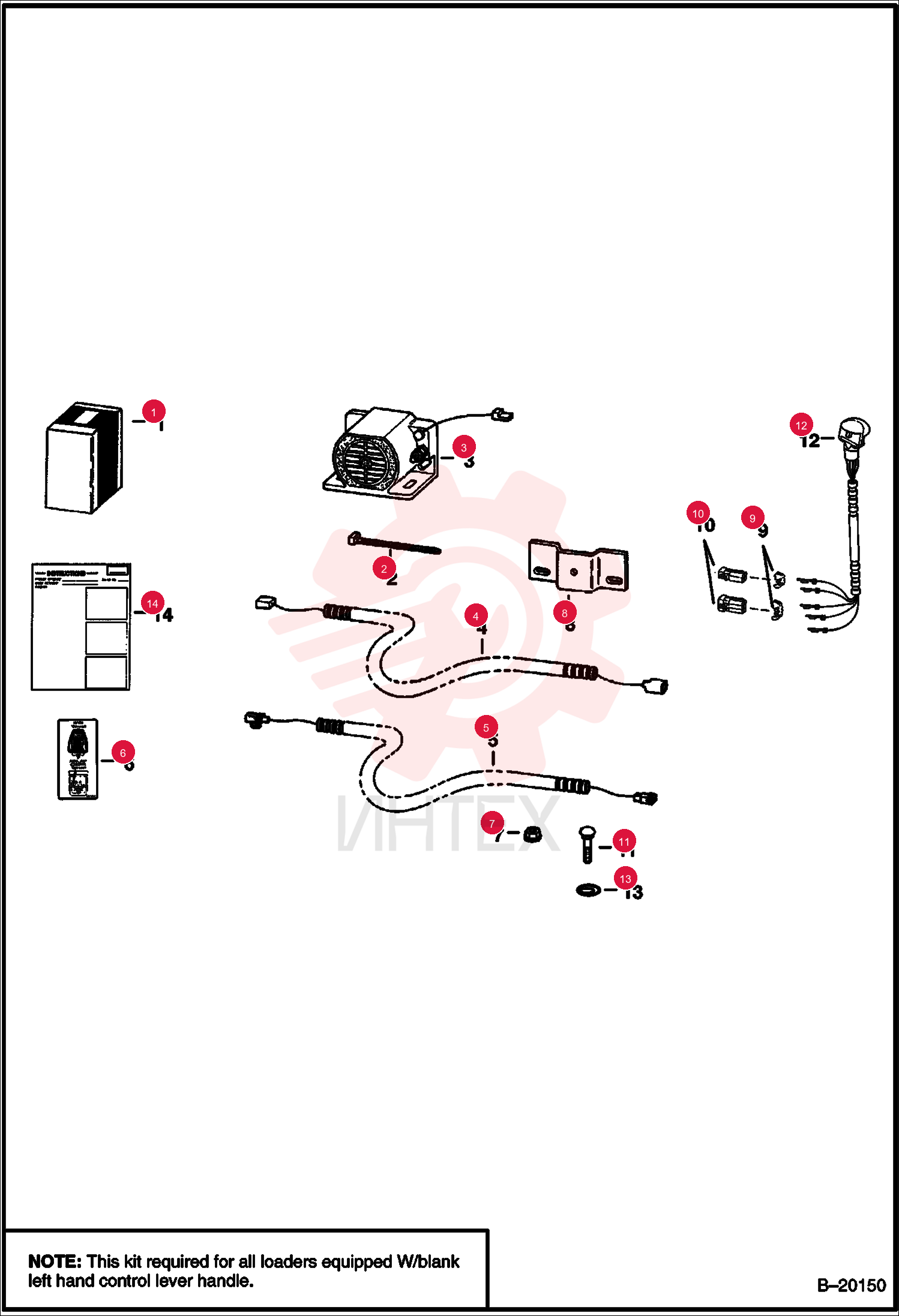 HORN KIT 6706679