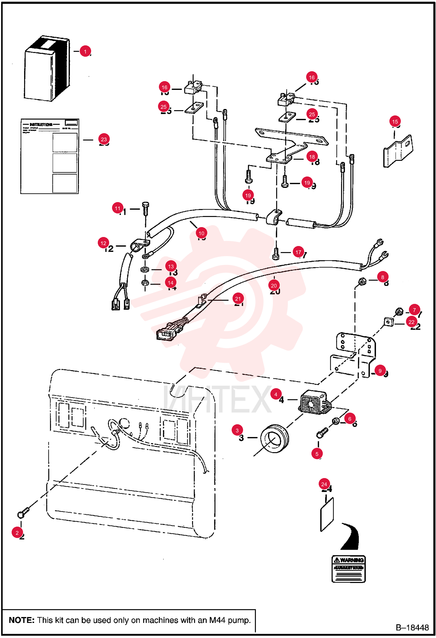 KIT, ALARM BACK-UP 6714980