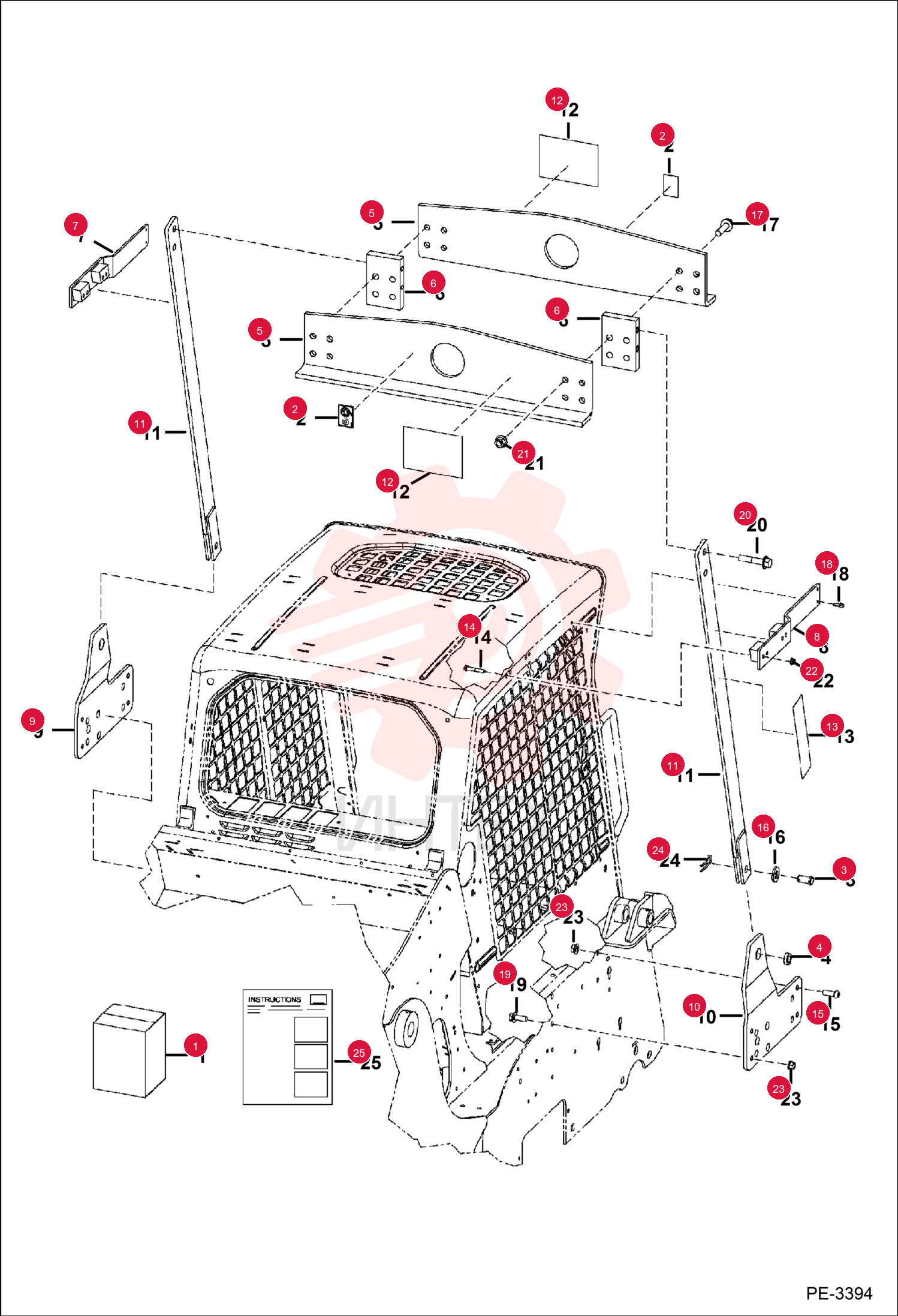KIT, SINGLE POINT LIFT 7142001