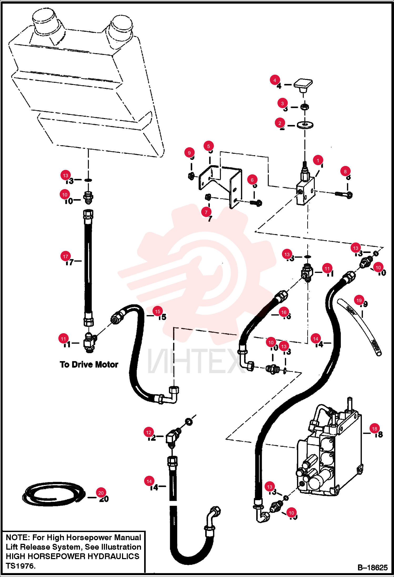 LIFTARM BYPASS 7230495 (6)