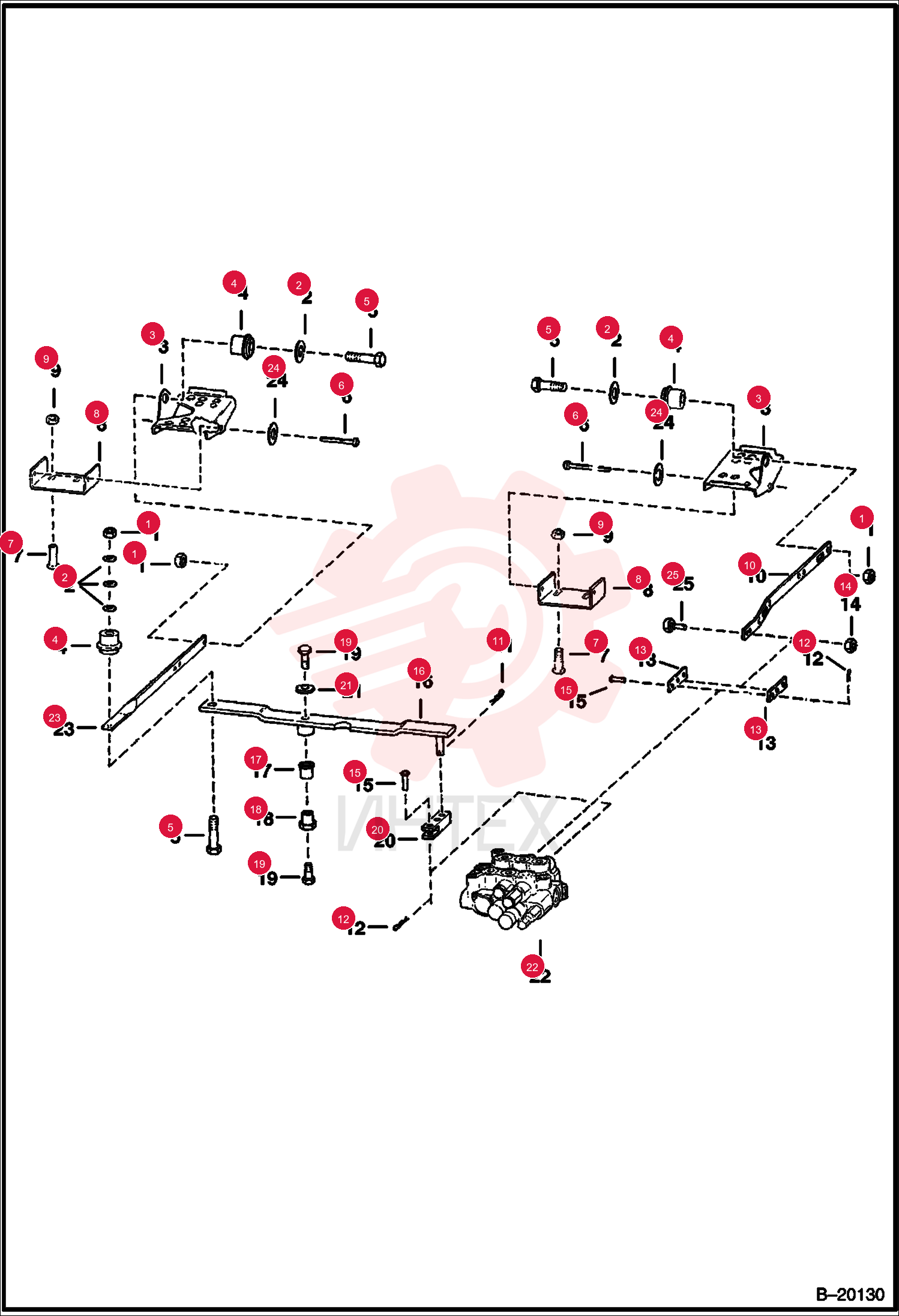 NUT PRETRQ HEX LOCK 85D6