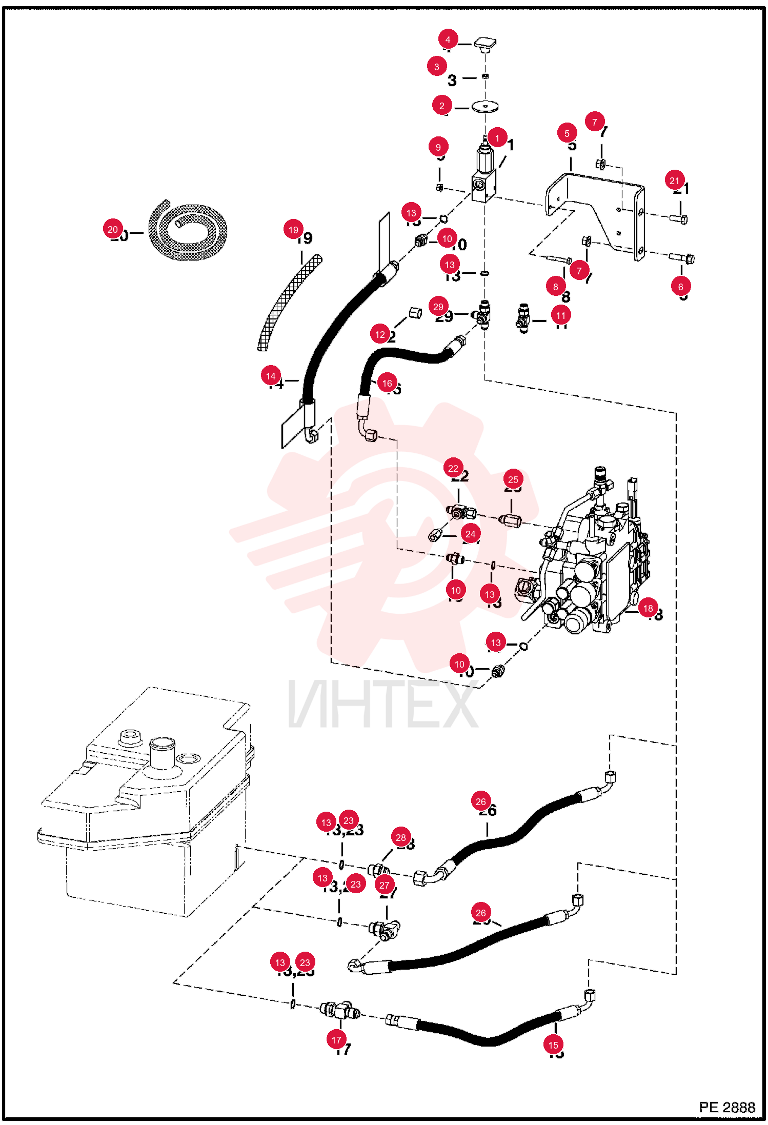 LIFTARM BYPASS 7230495 (5)