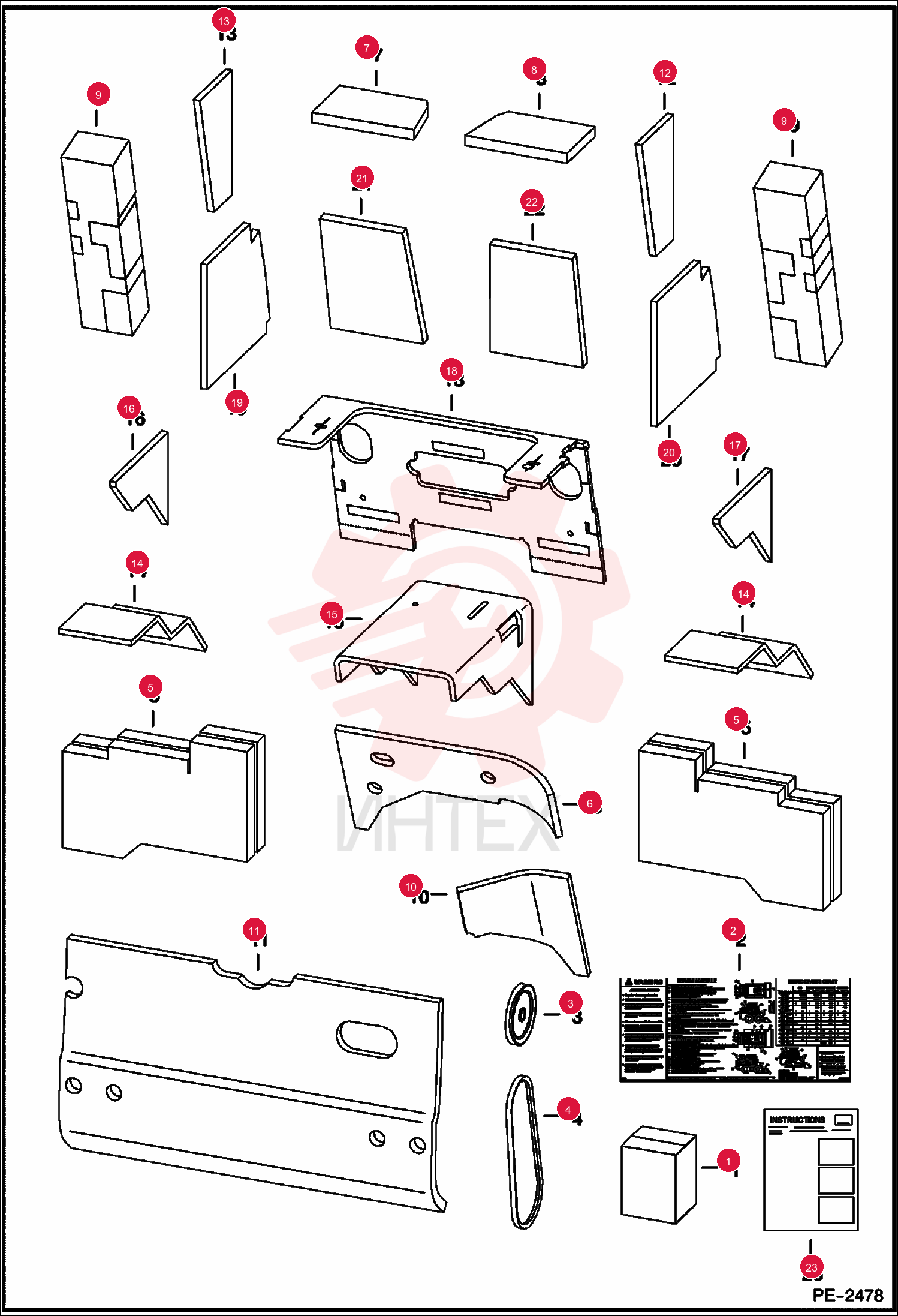 NOISE REDUCTION KIT 6733863