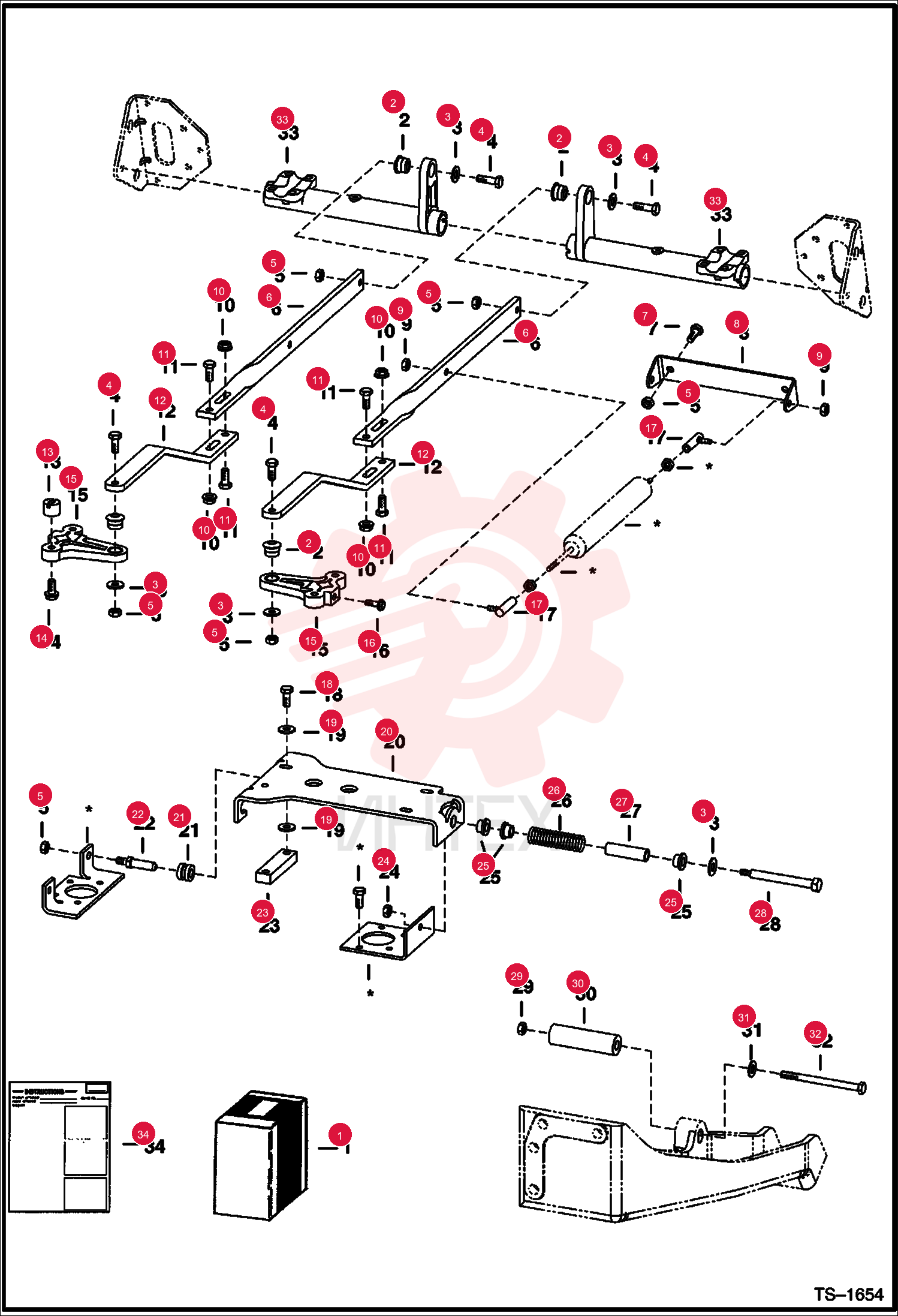 BUSHING, PRESS FIT 6665701