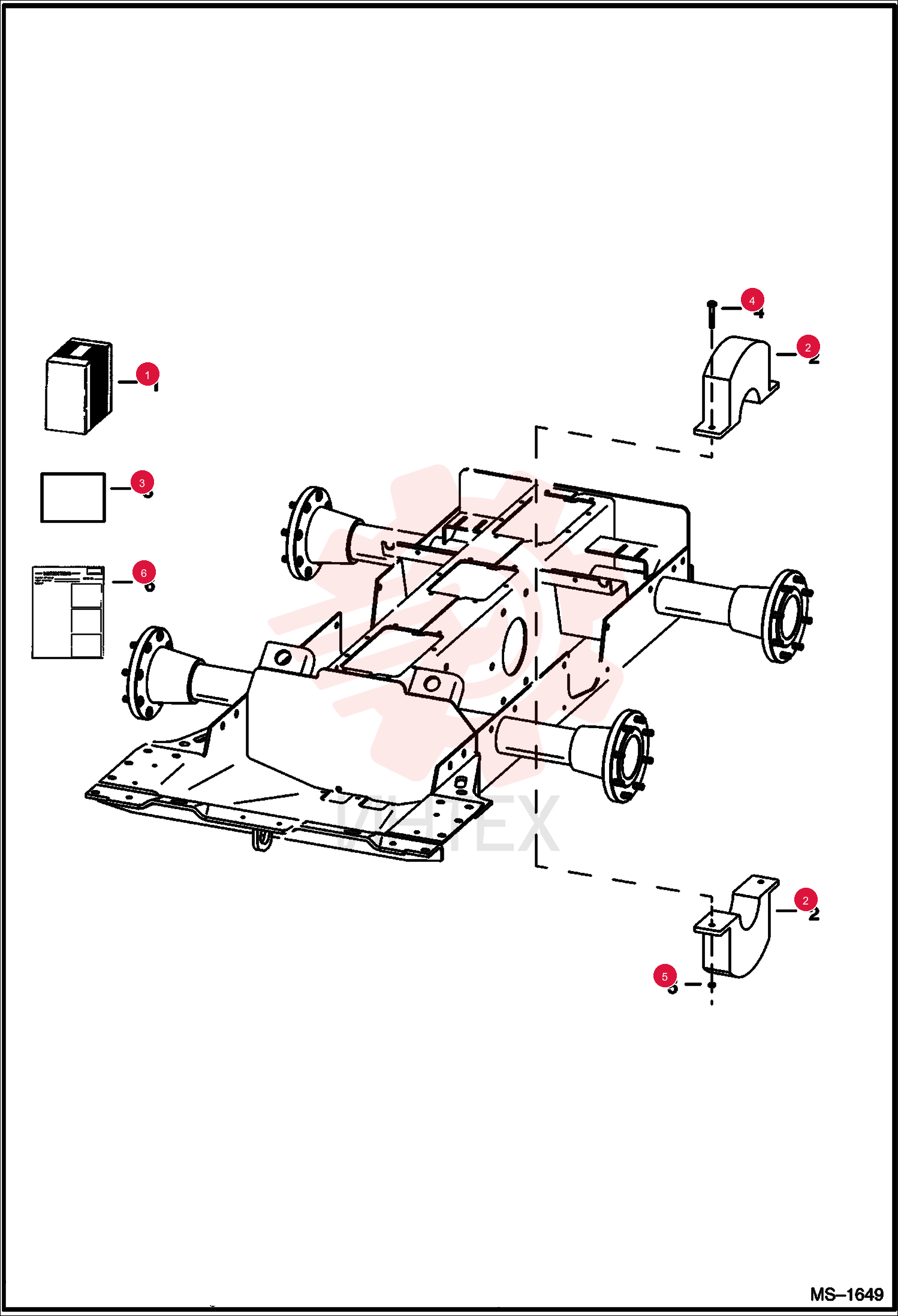 COUNTERWEIGHT, AXLE 6714361