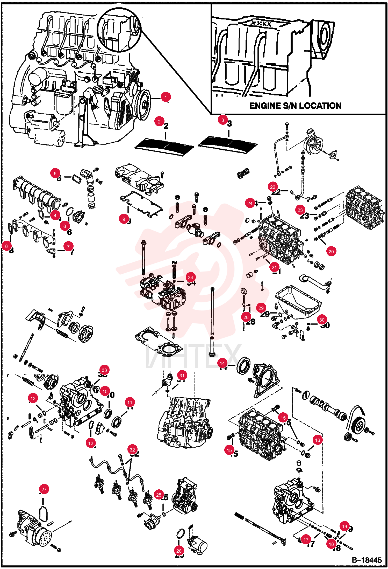 ENG, DEUTZ BM0411 NEW TURBO AND FUEL