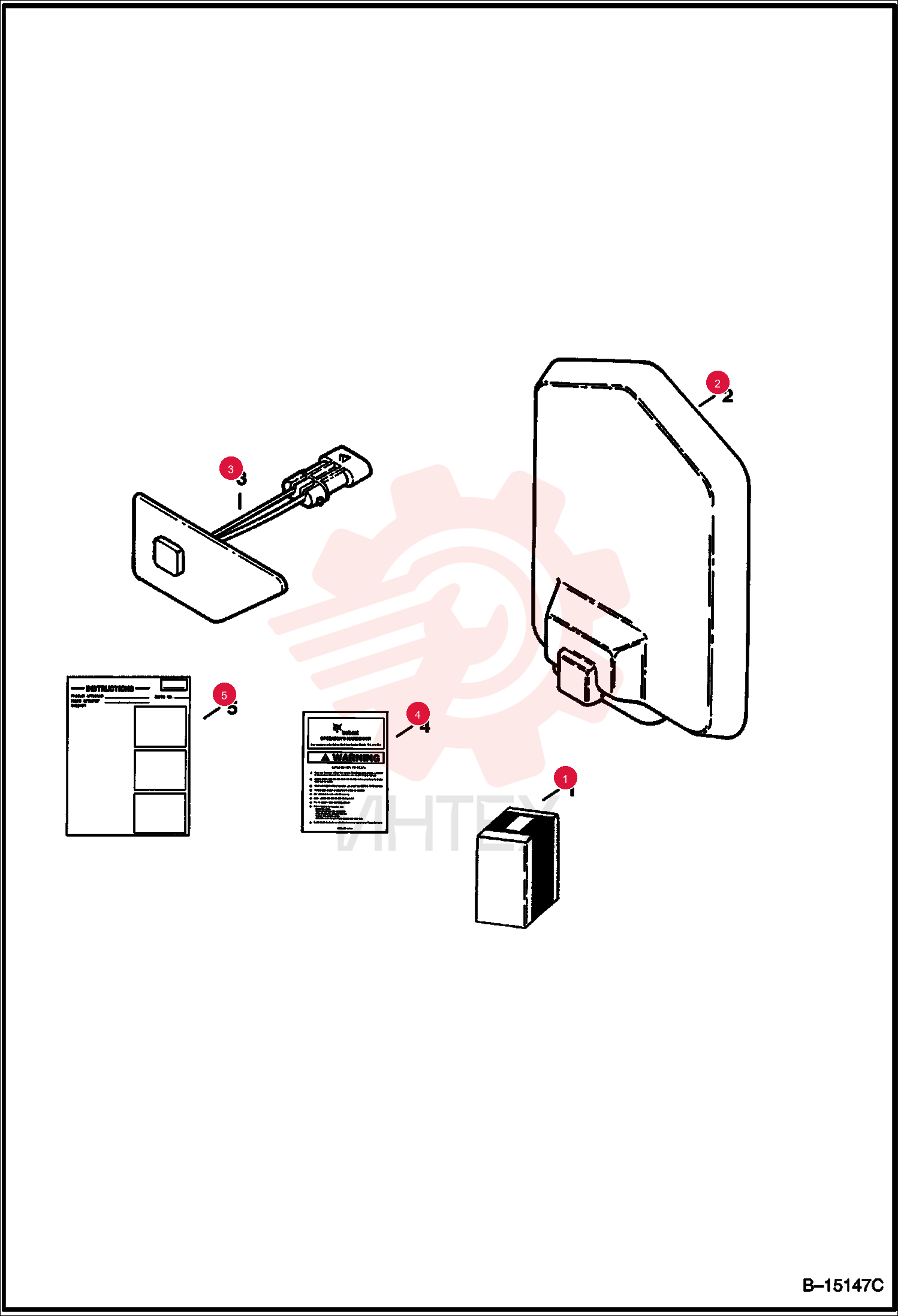 HANDBOOK, OPERATOR'S W/WIRE ROPE 6708158