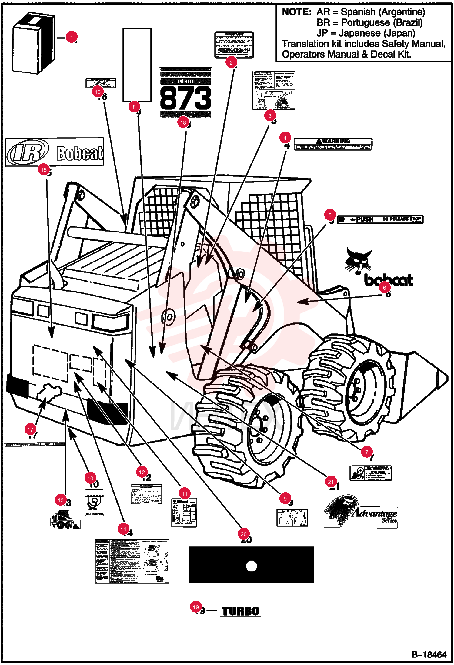 KIT, DECAL 6900505