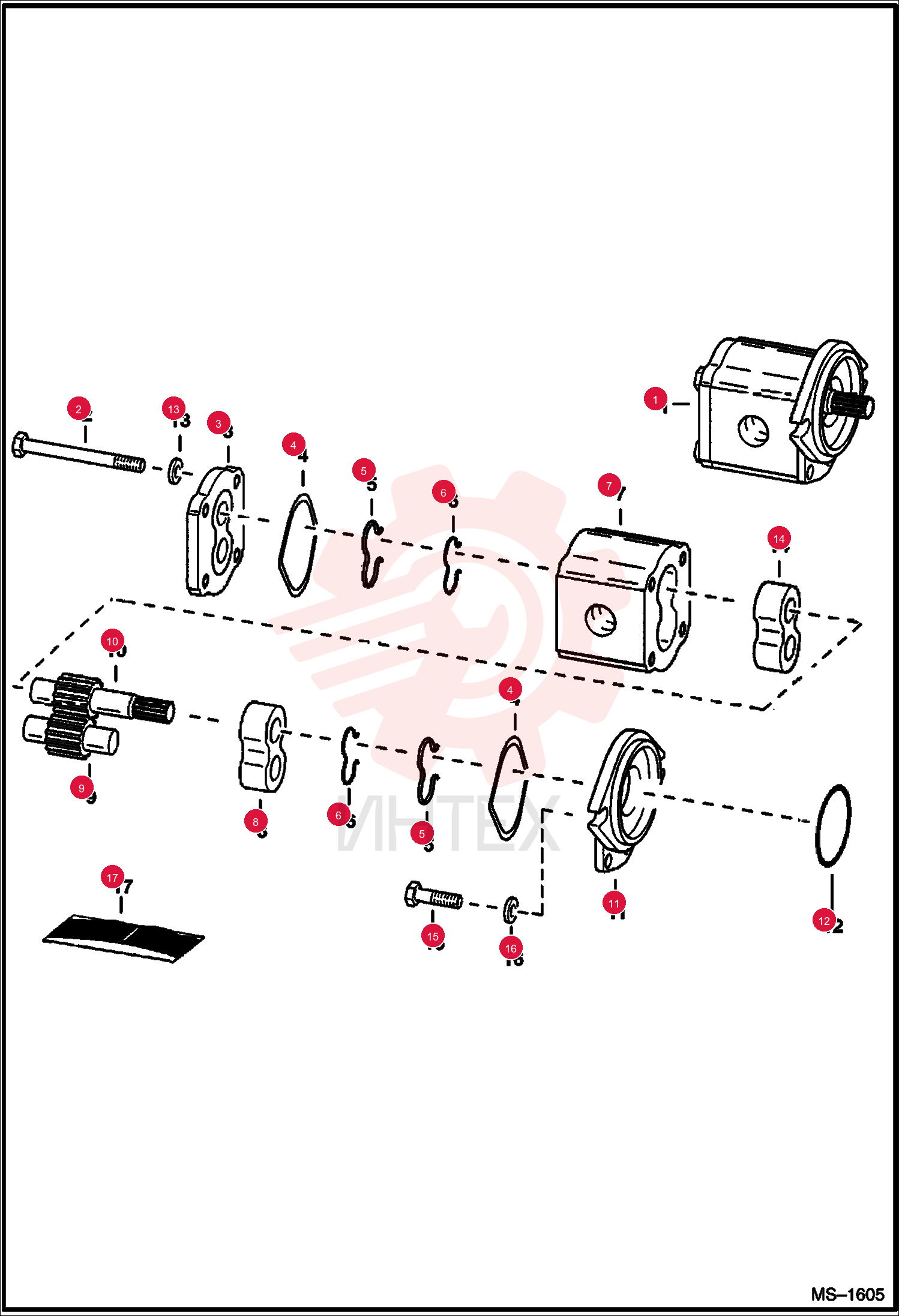 PUMP, GEAR 6673911