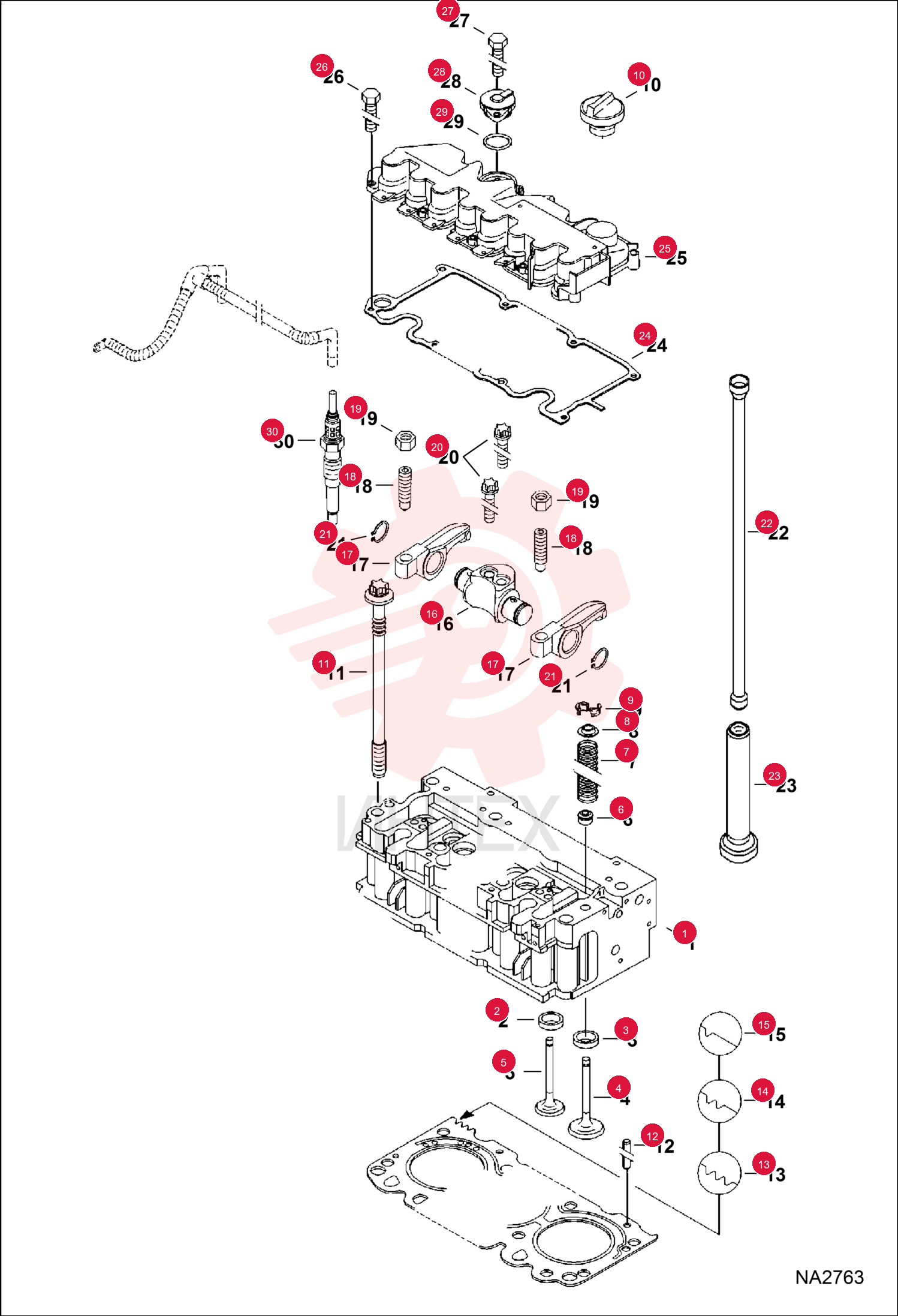CYLINDER HEAD REMAN 6690614