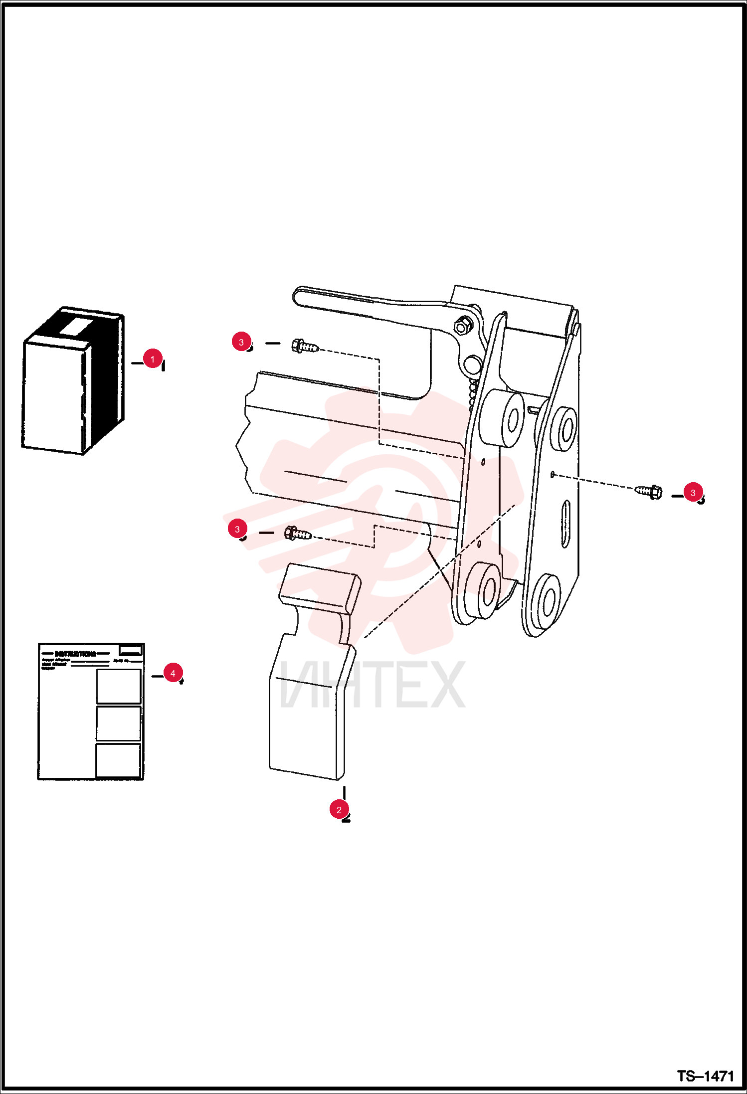 KIT, DEBRIS EJECTOR 6712988