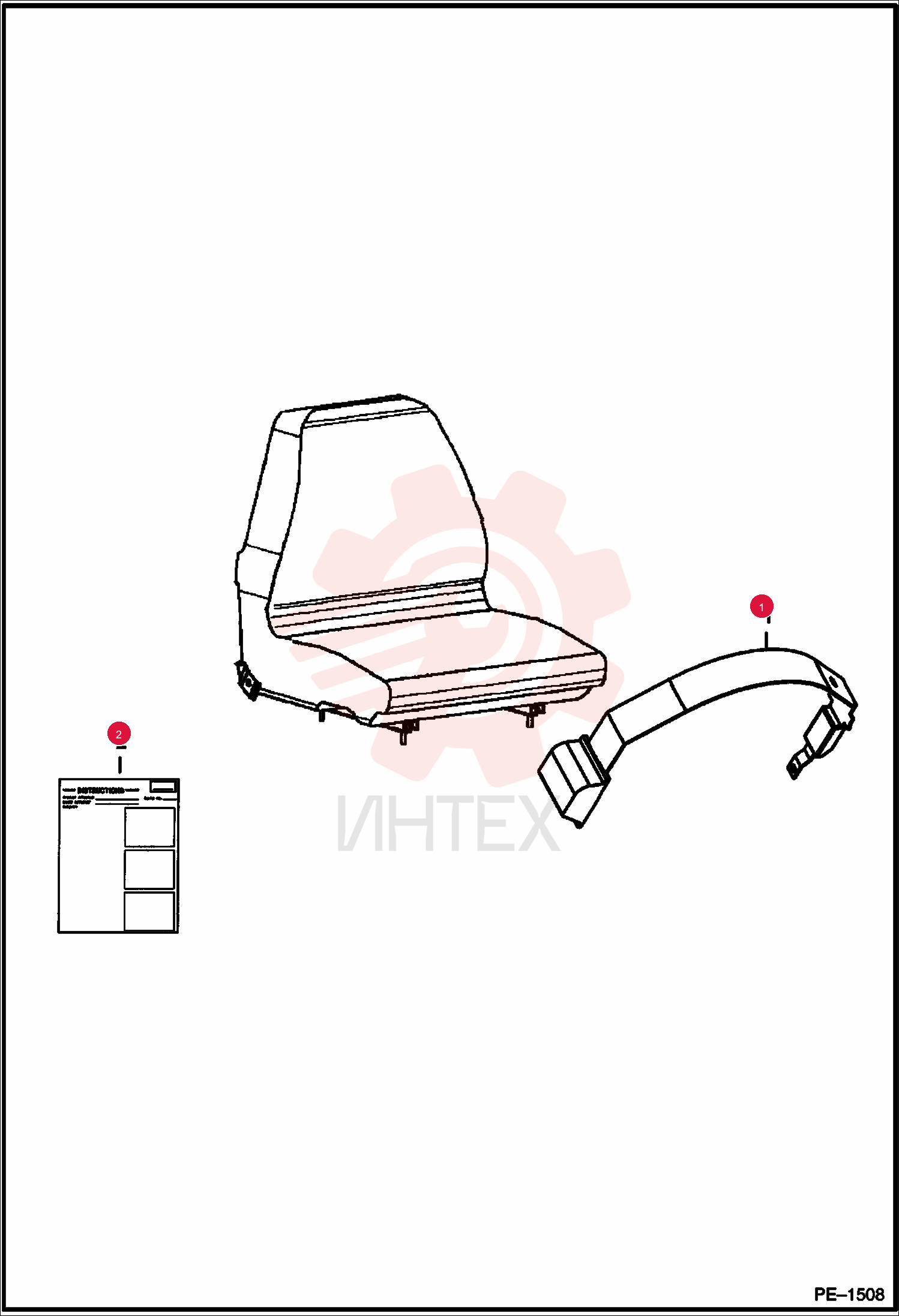 SEAT BELT 6675562