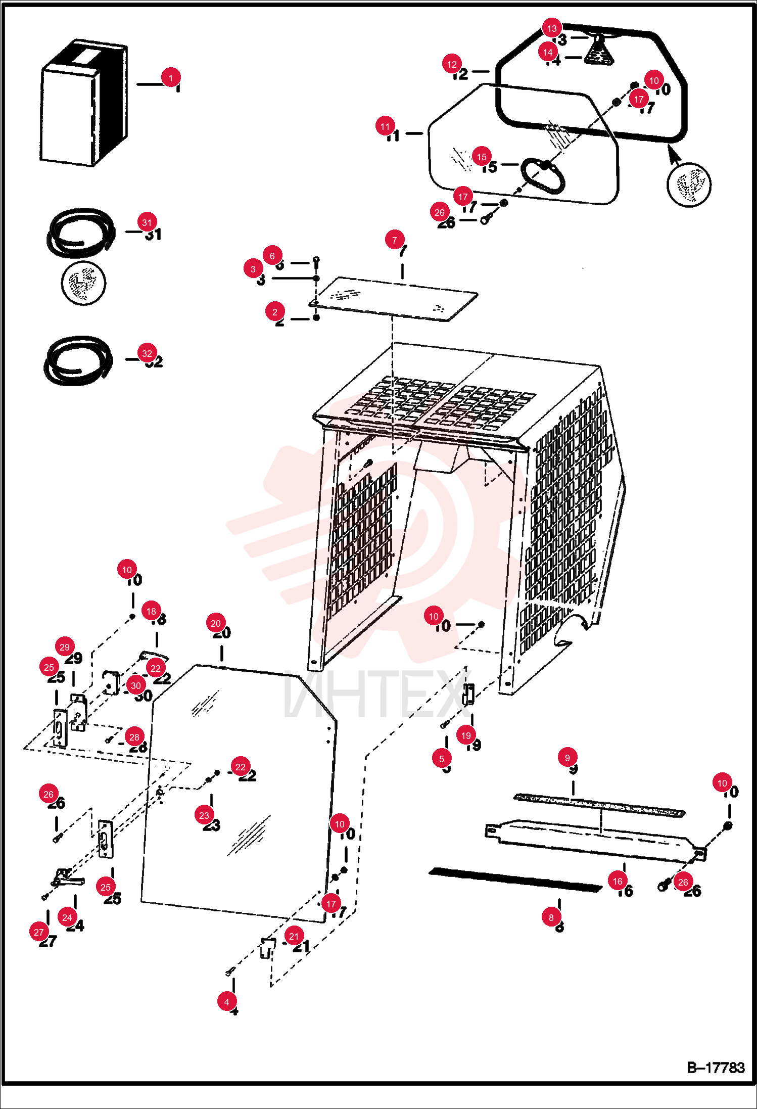 NUT PRETRQ HEX LOCK 85D6