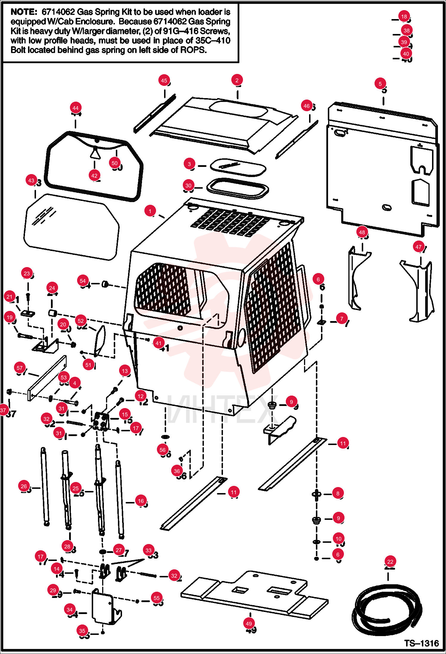 ASSY, CAB 6701957