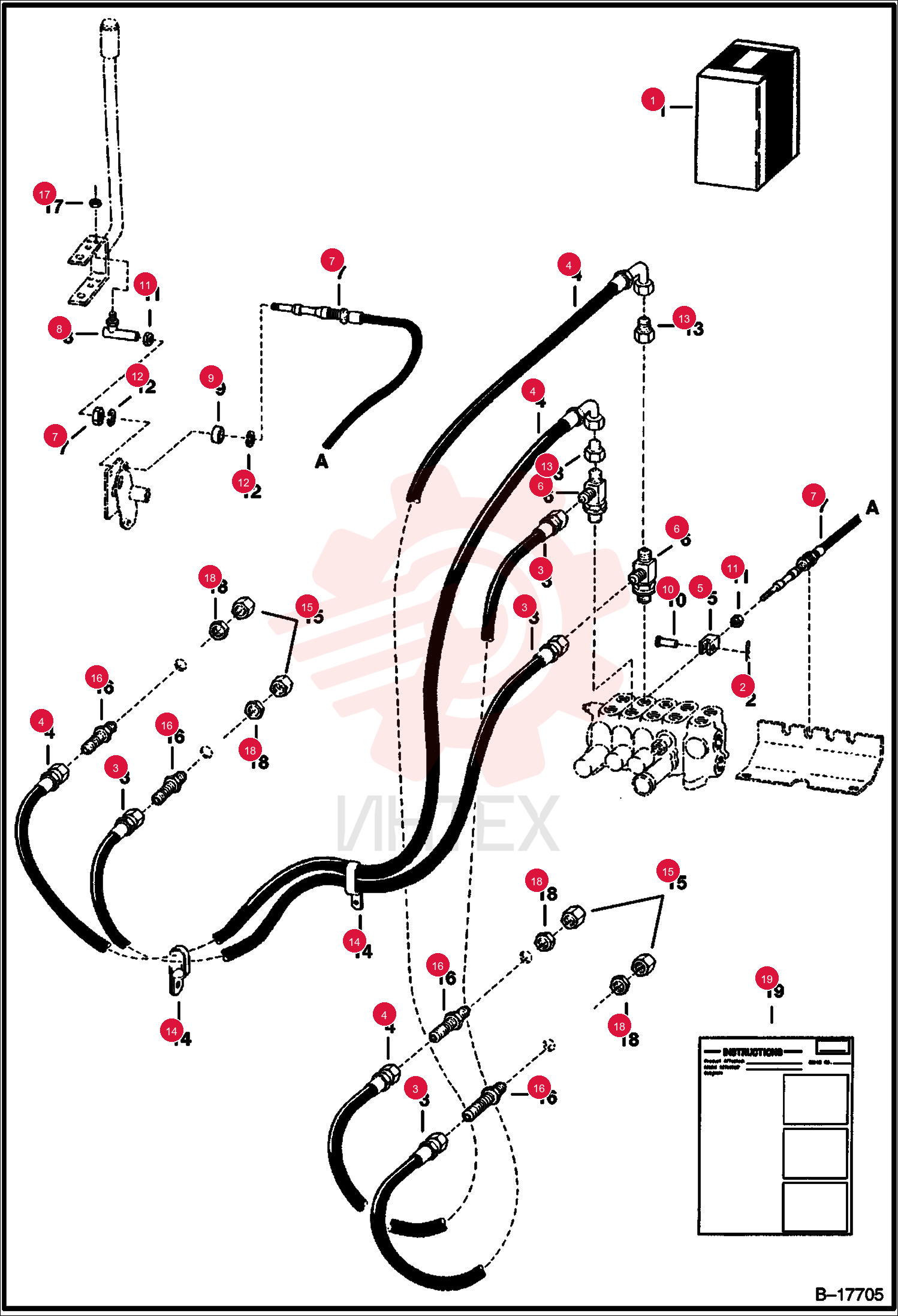 KIT, REAR AUX 6596053