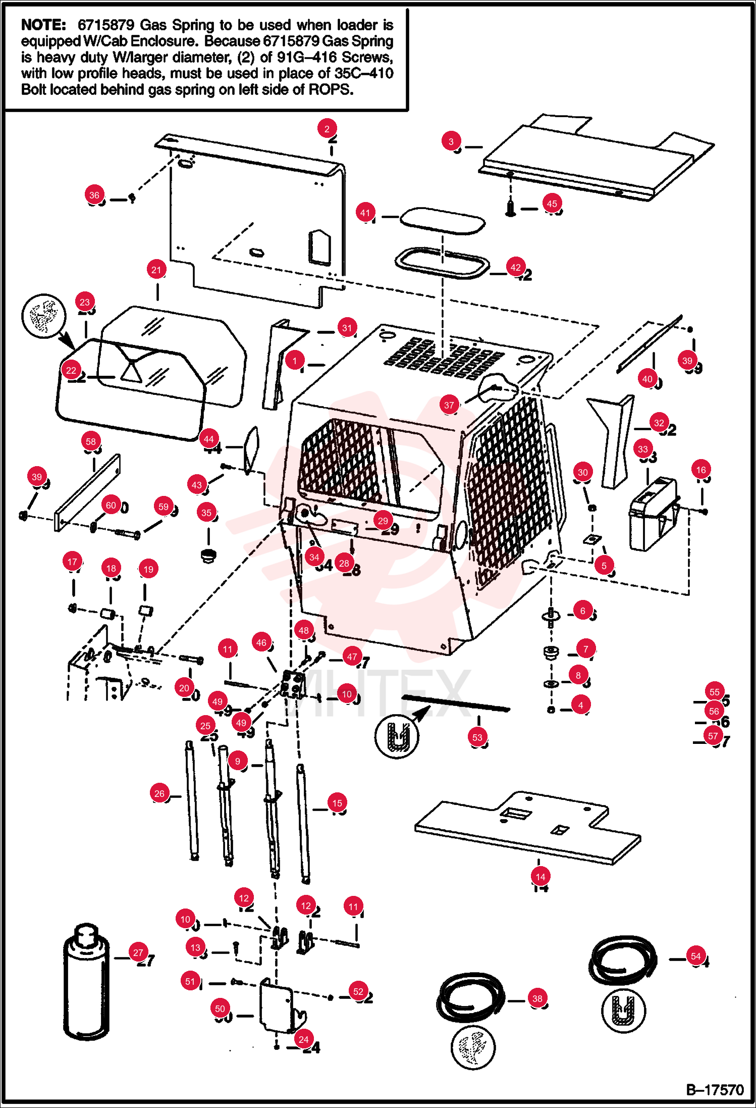 ASSY, CAB 6701957