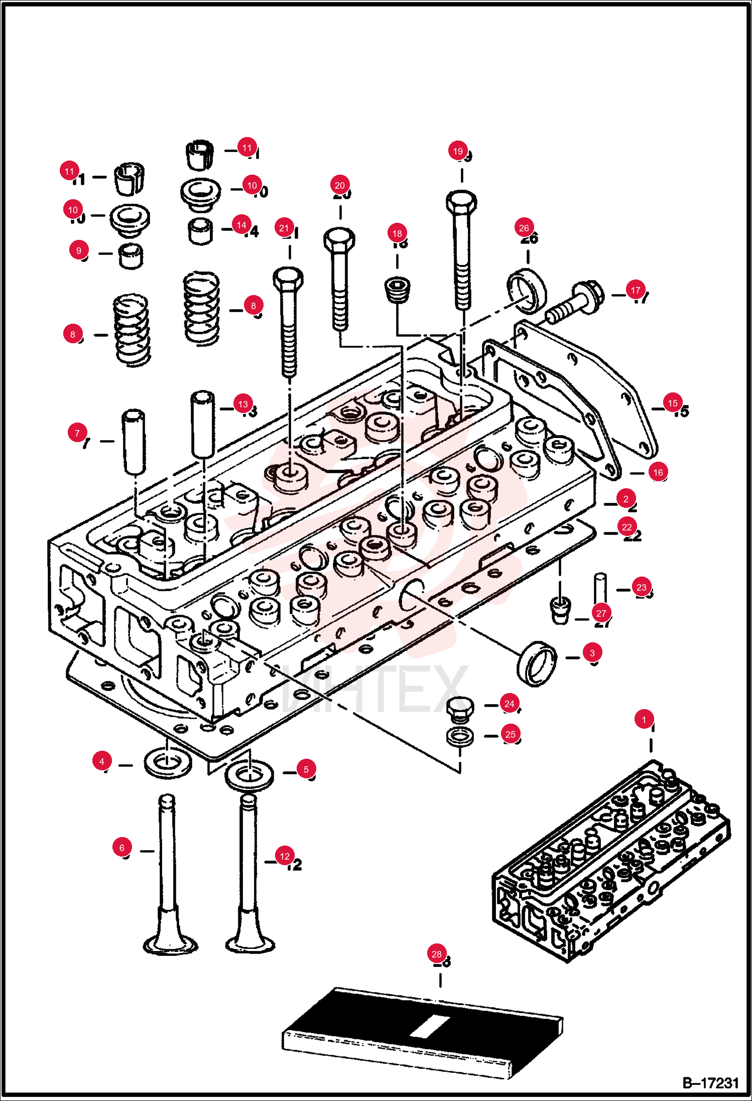 HEAD ASSEMBLY 6672181 (2)