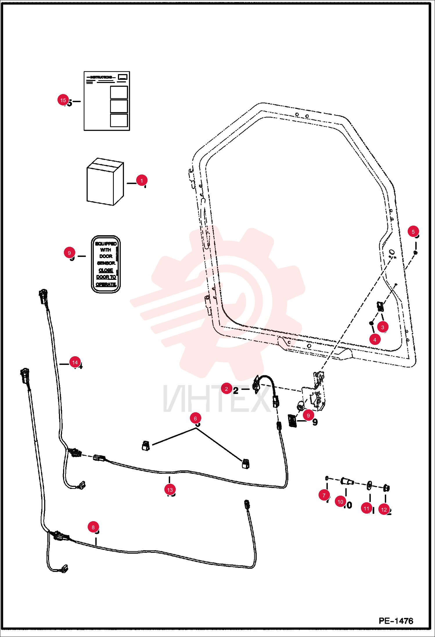 KIT, SENSOR DOOR 6732451