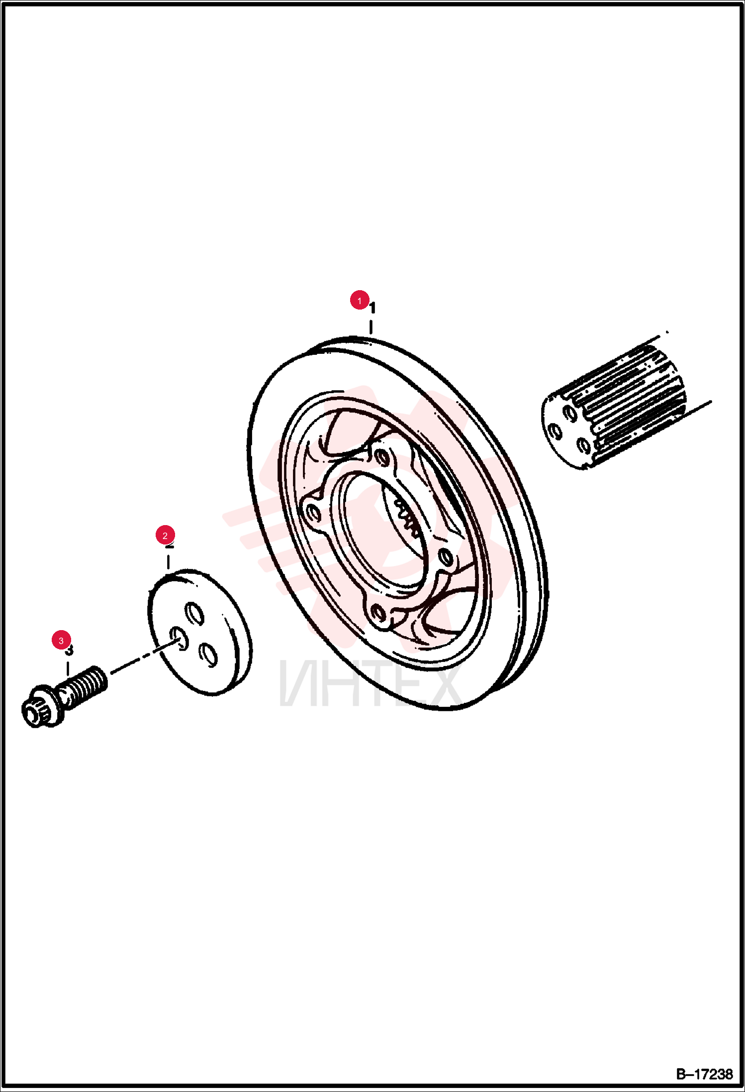 PULLEY 6668535 (2)