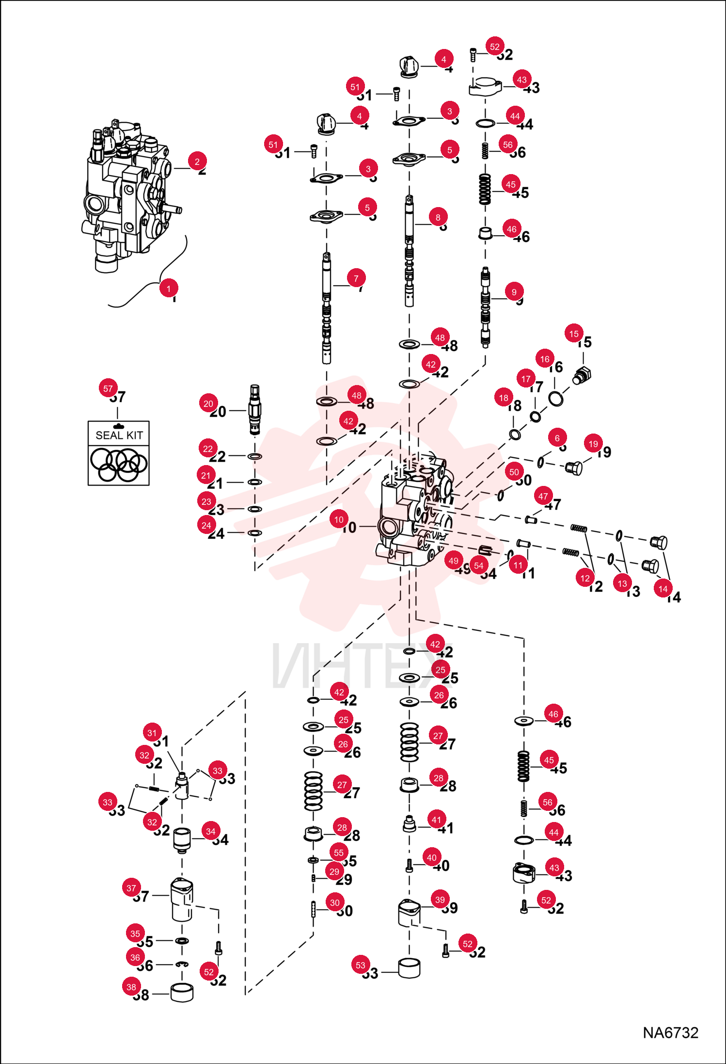 VALVE, CONTROL SERVICE 7222720 (1)