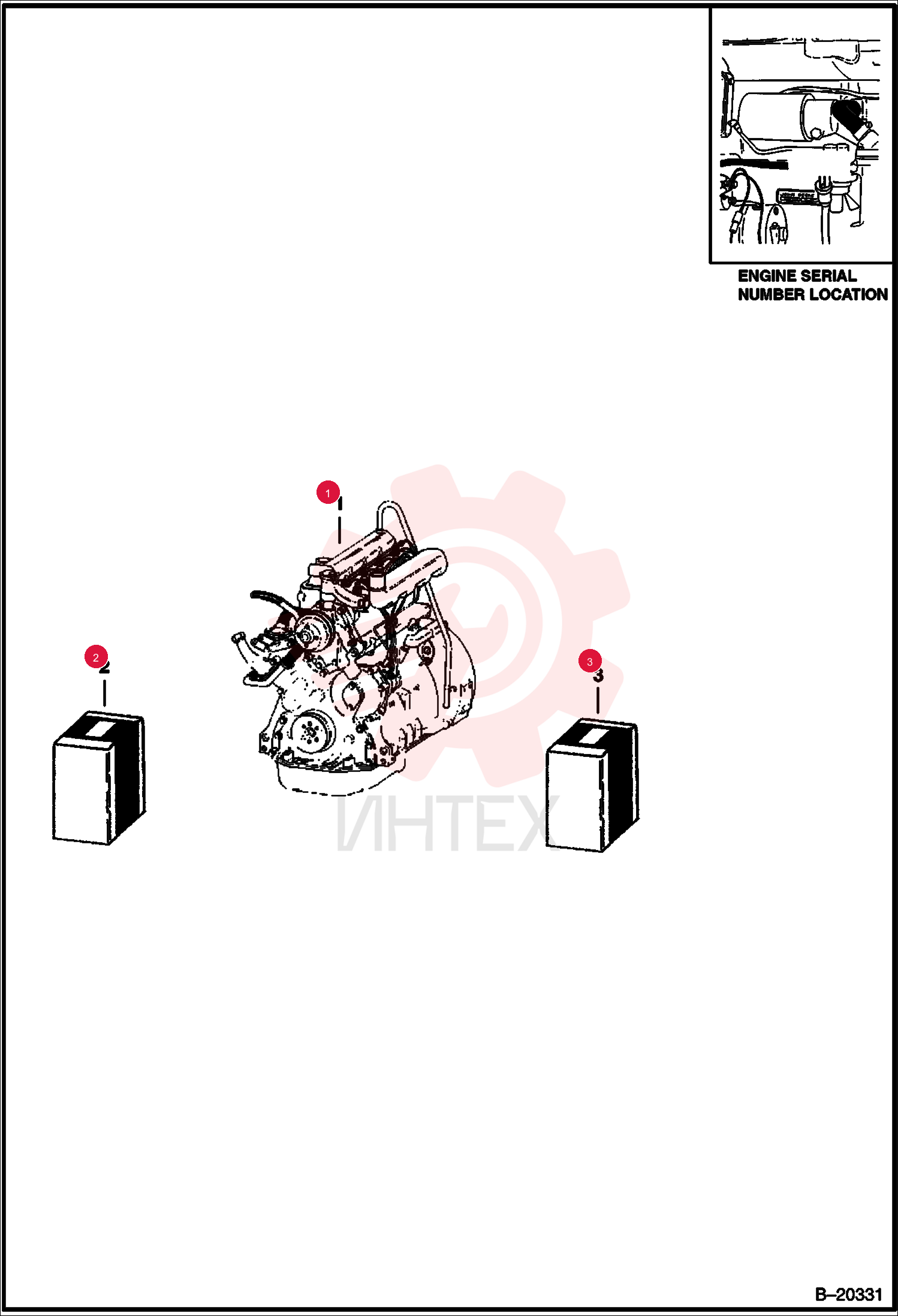 KIT, GASKET 6630460 (1)