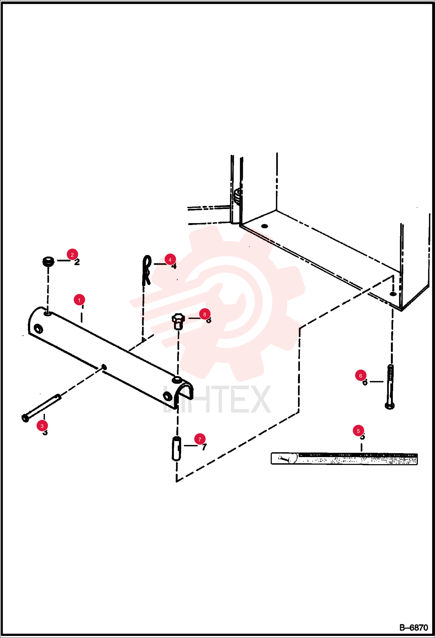 LIFT ARM 6591704