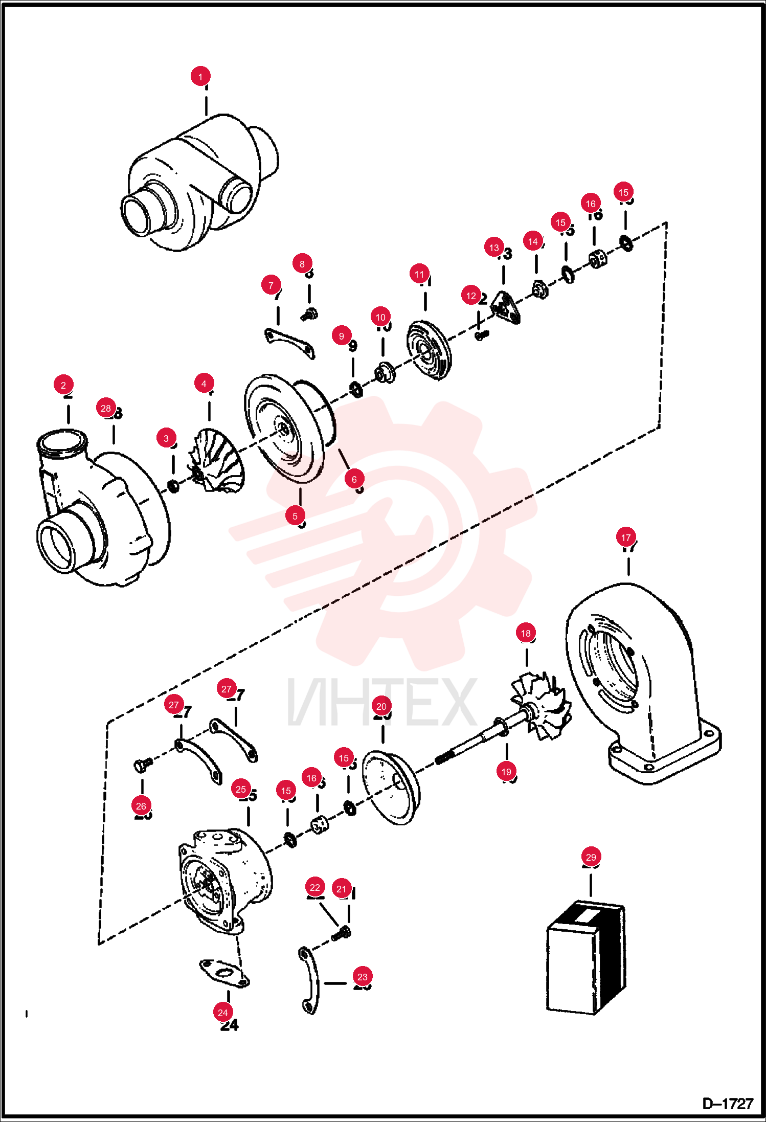 TURBOCHARGER 6634834