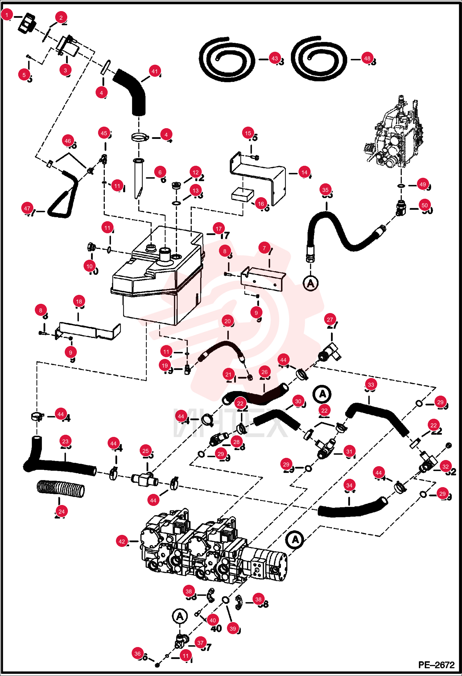 CAP HYDRAULIC 6727475